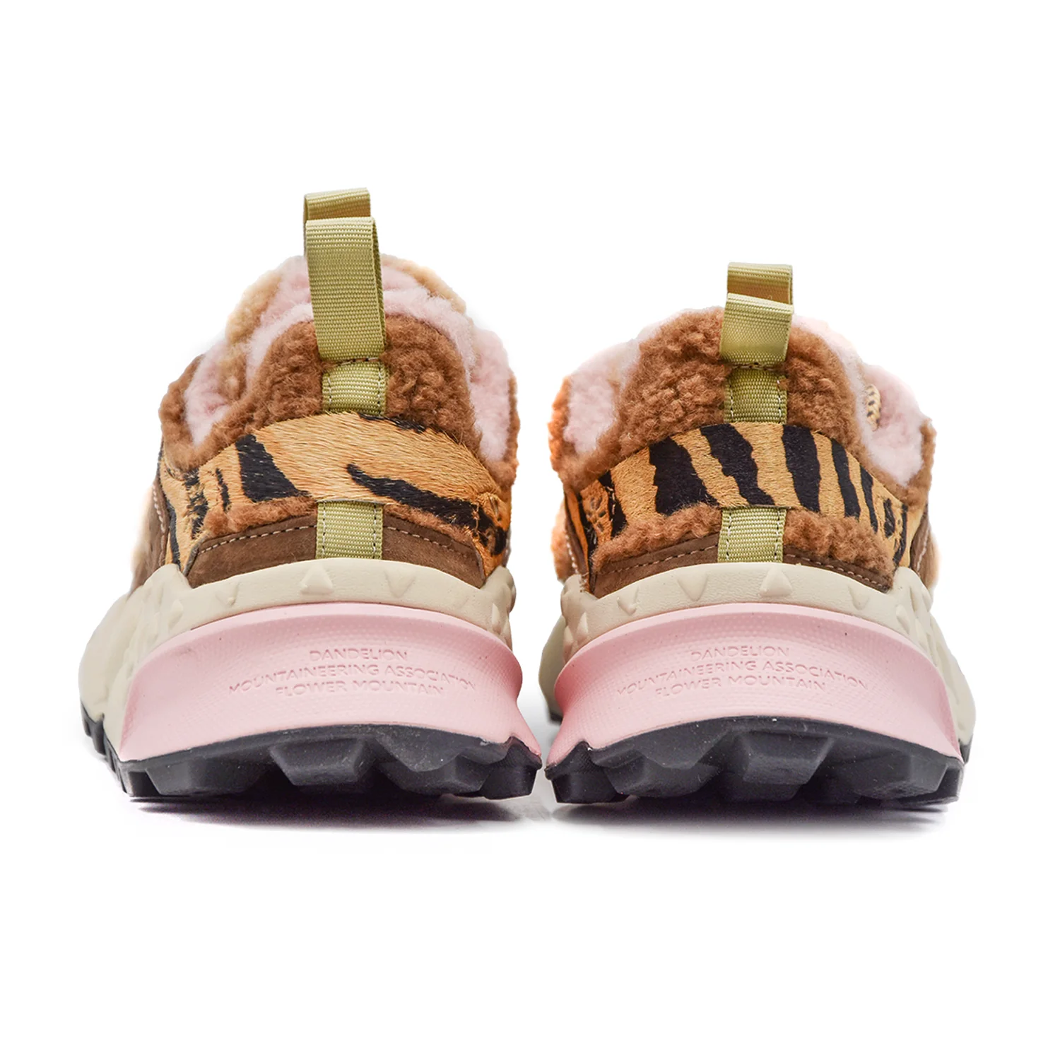 Sneakers Flower Mountain Beige Donna Ispirato Cicli Della Natura - Image 3