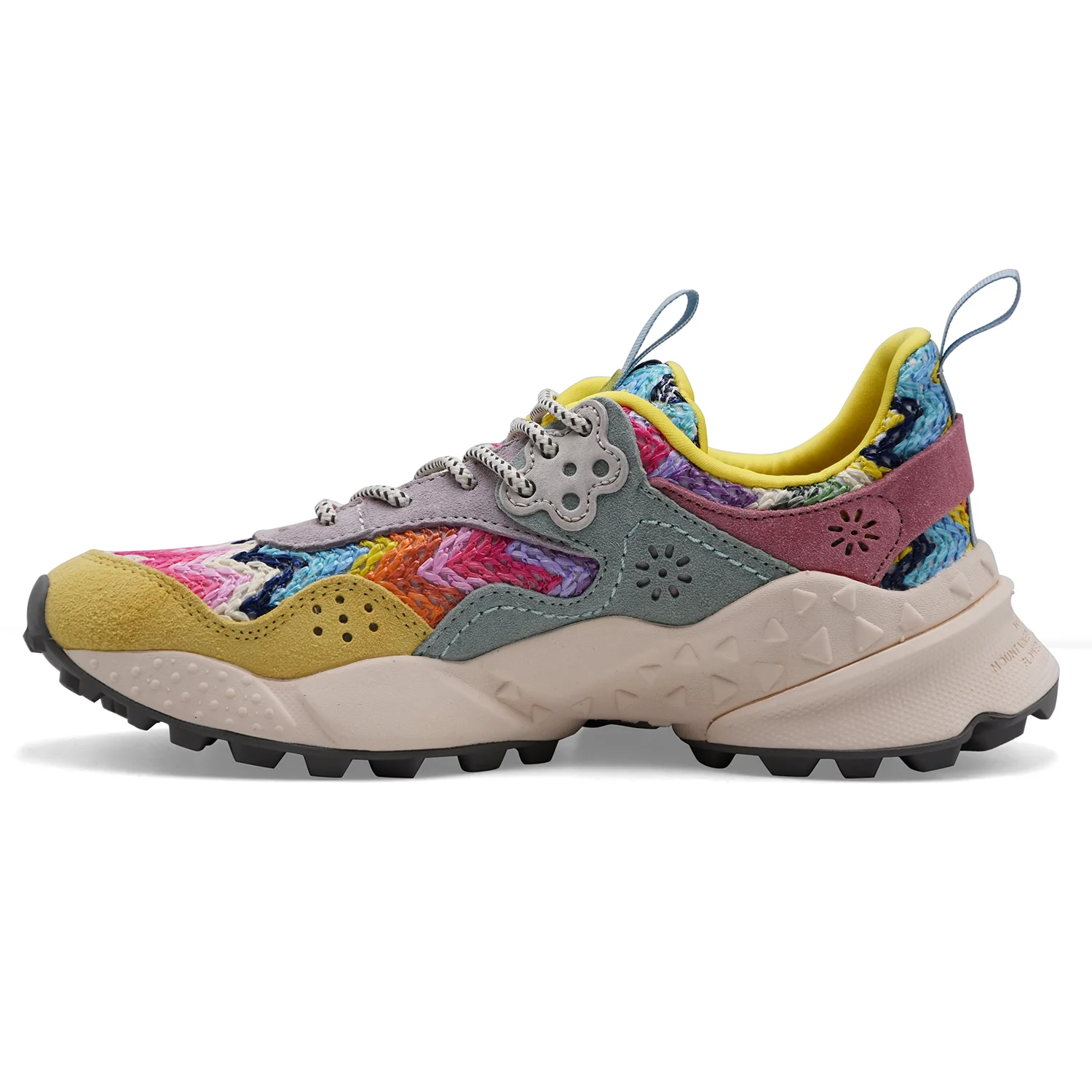 Sneakers Flower Mountain Kotetsu Donna Multicolor Intrecciato - Image 4