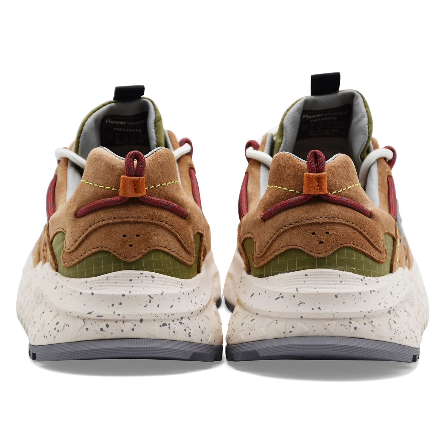 Flower Mountain Sneakers Uomo Yamabushi Suede Nylon Biscotto - Image 5
