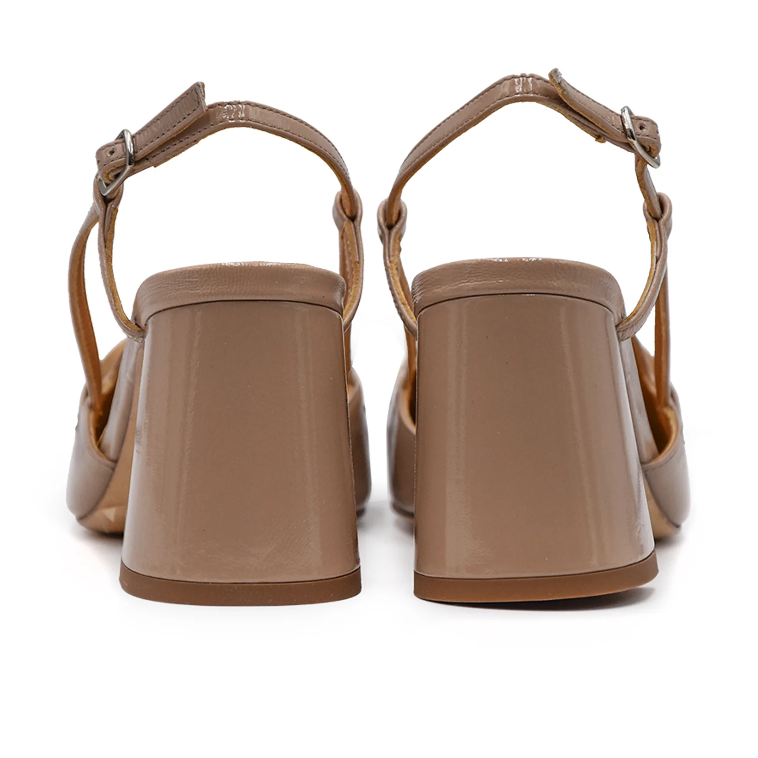 Chanel Donna Chantal 1962 Beige Con Tacco A Blocco Fasciato - Image 4