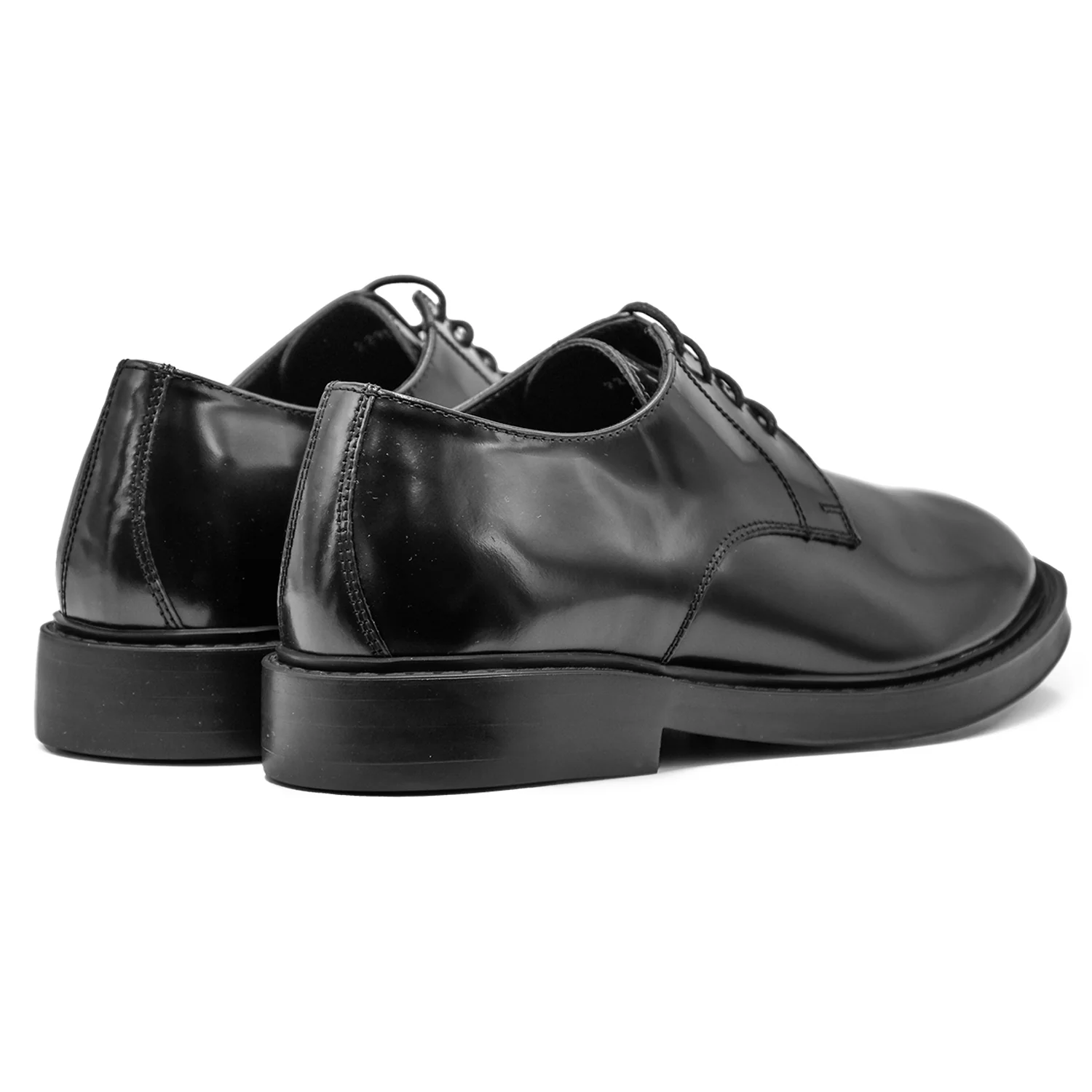 Stringate Nero Uomo Derby Dalla Linea Inconfondibile Riccardo P. - Image 4