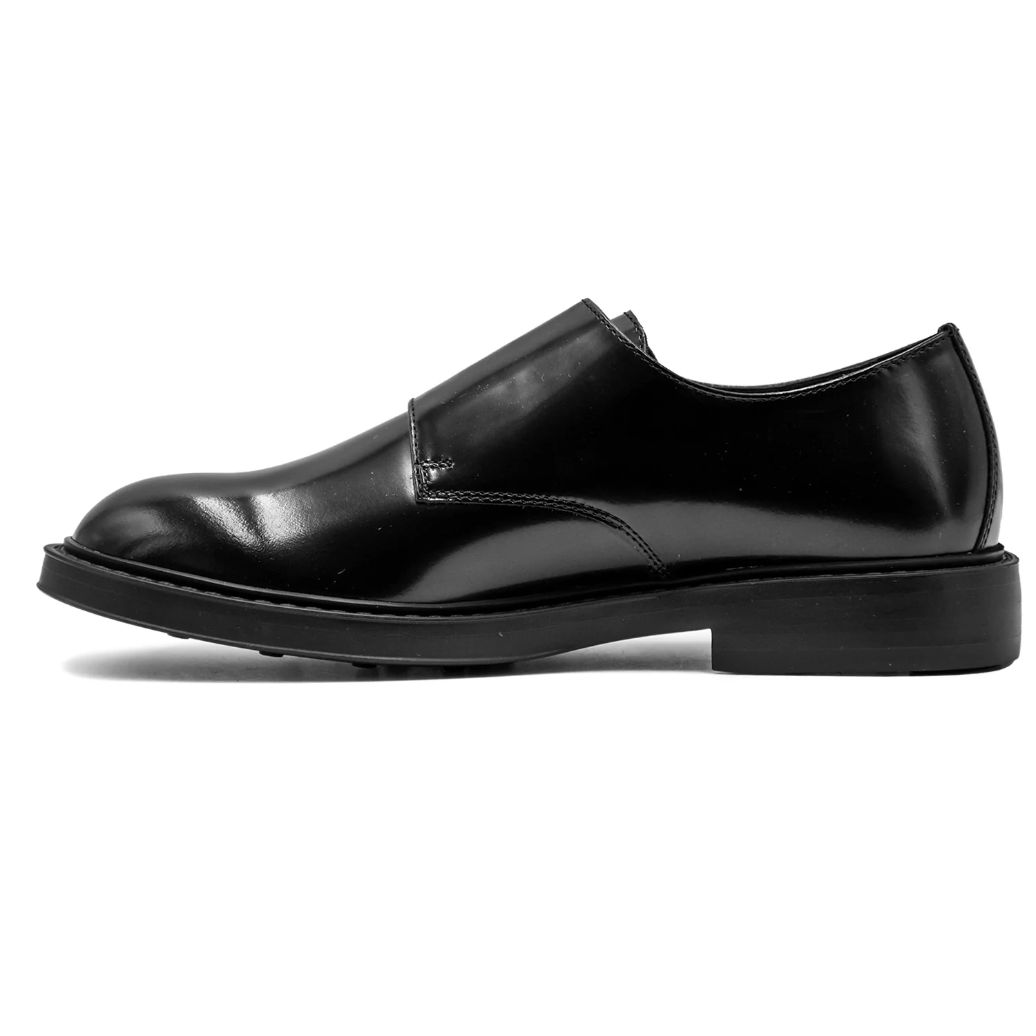 Monk Strap Uomo Nero Carattere Deciso Doppia Fibbia Riccardo P. - Image 4