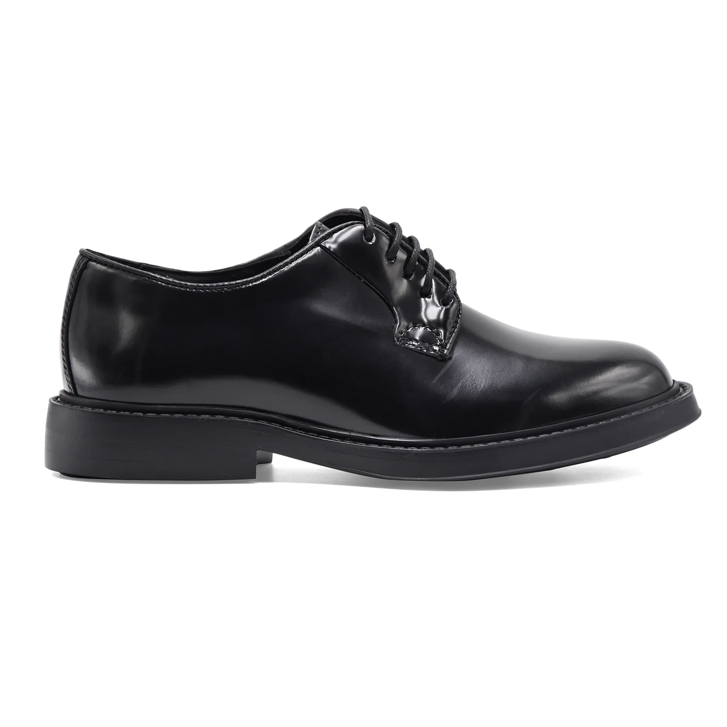 Stringate Riccardo P. 23089 Donna Pelle Nera Elegante E Di Stile