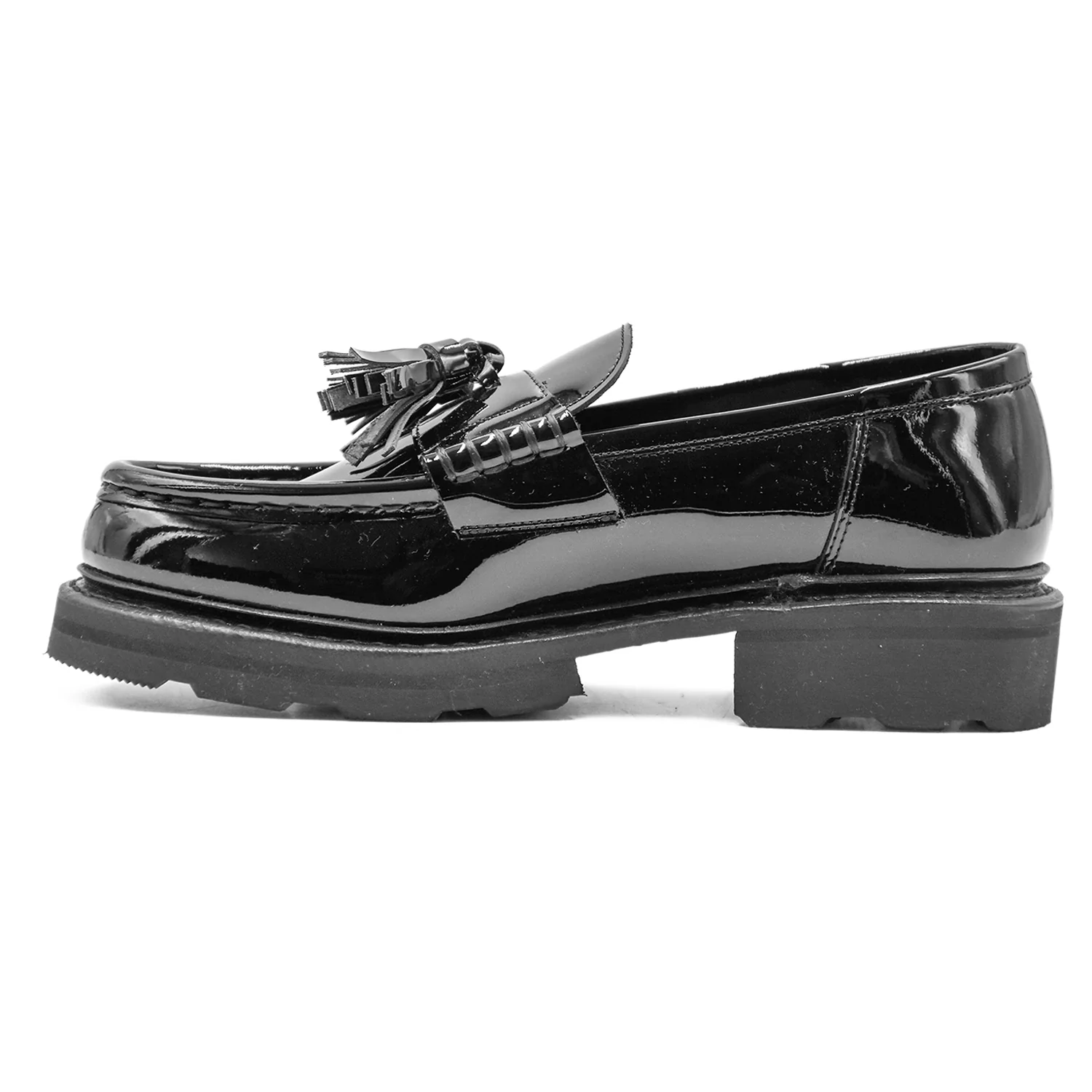 Paraboot Mocassini Aubin Nero Dalla Suola Spessa Leggera Donna - Image 4