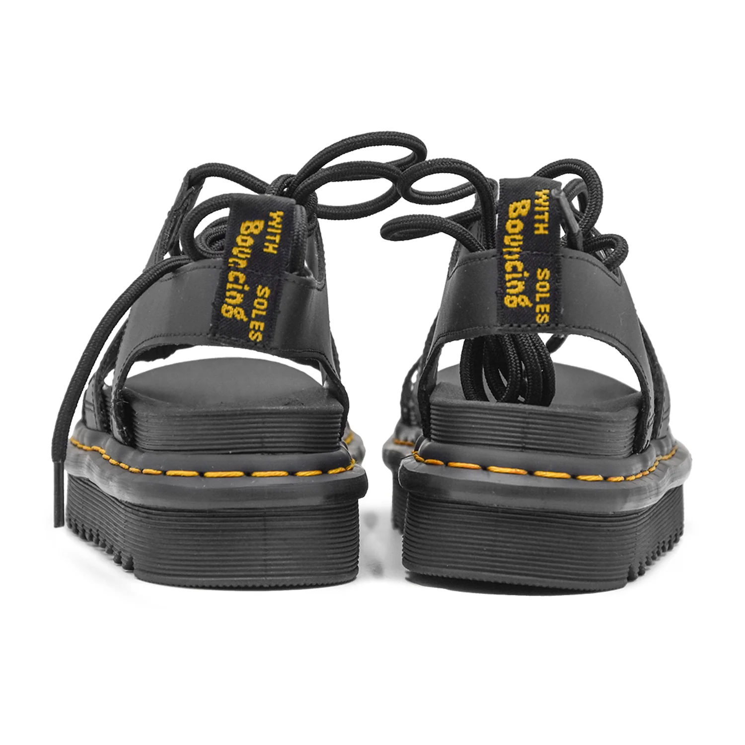 Dr. Martens Sandali Nartilla Nero Donna Minimal Stile Gladiator - Image 4