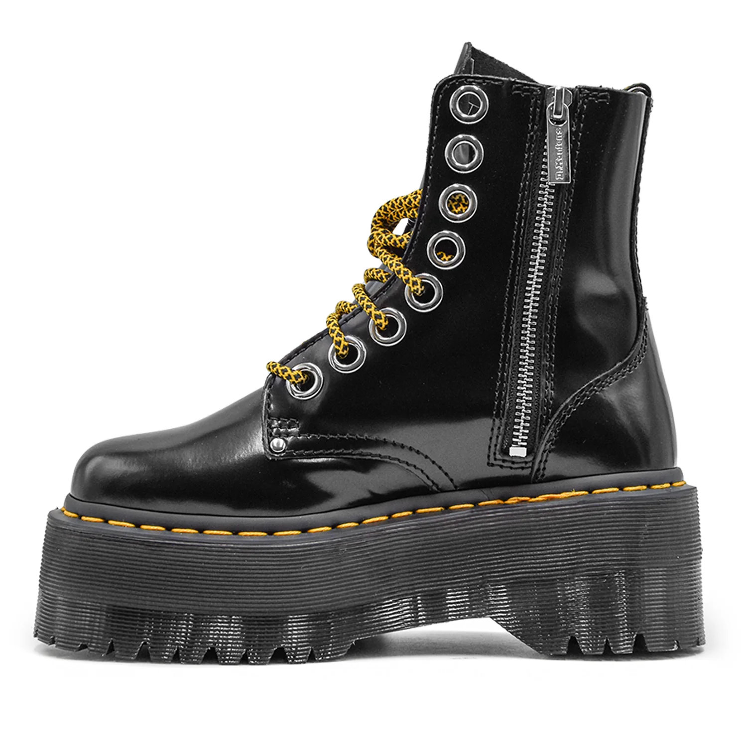 Dr. Martens Jadon Max Donna Stivaletti Platform Più Alto Nero - Image 2