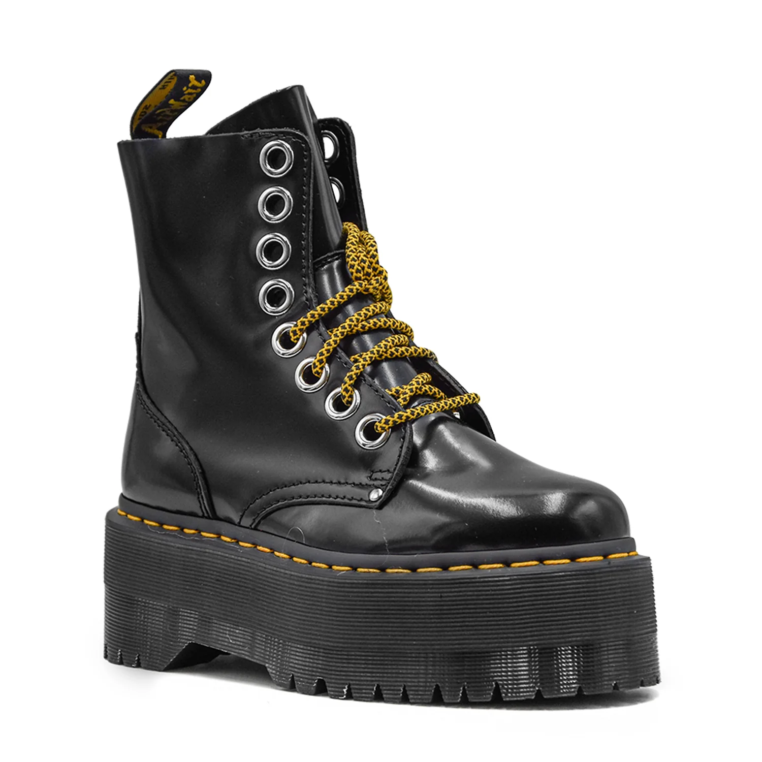 Dr. Martens Jadon Max Donna Stivaletti Platform Più Alto Nero - Image 4