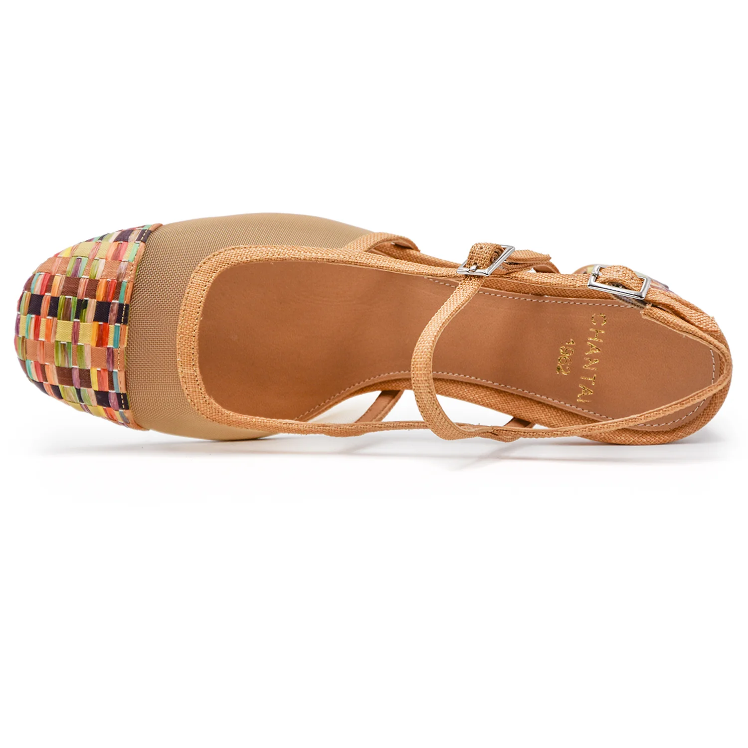 Chanel Chantal 1962 Donna Rafia Multicolore Con Inserti In Rete - Image 5