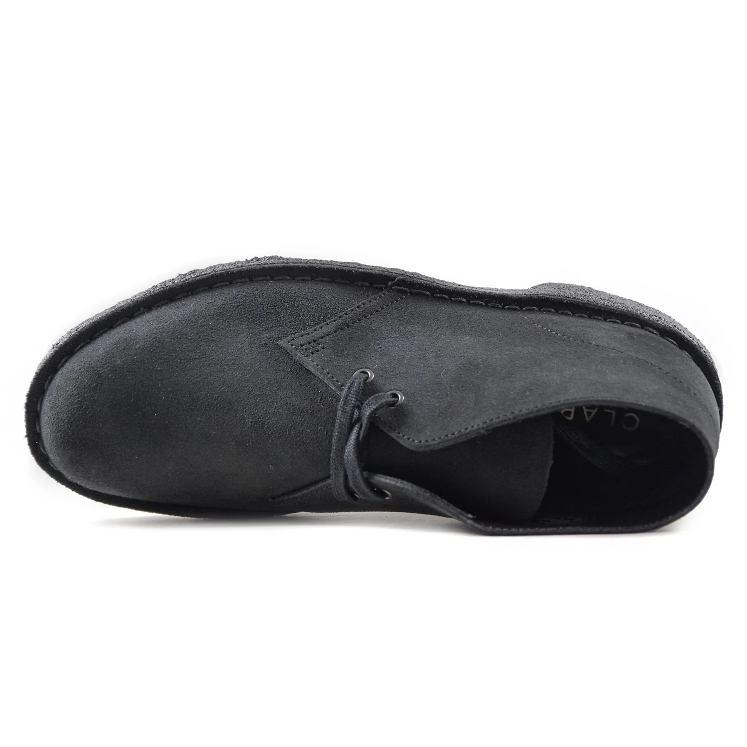 Clarks Originals Desert Boot Uomo Polacchino Blu Suola In Crêpe - Image 3