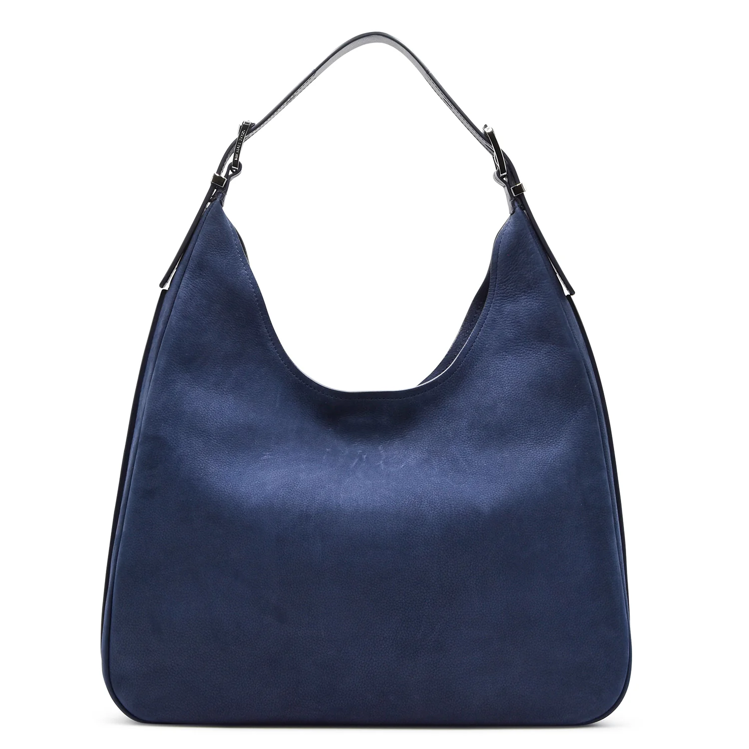 Borsa Michael Kors Nolita Hobo Grande Morbido Nabuk Blu Navy - Image 3