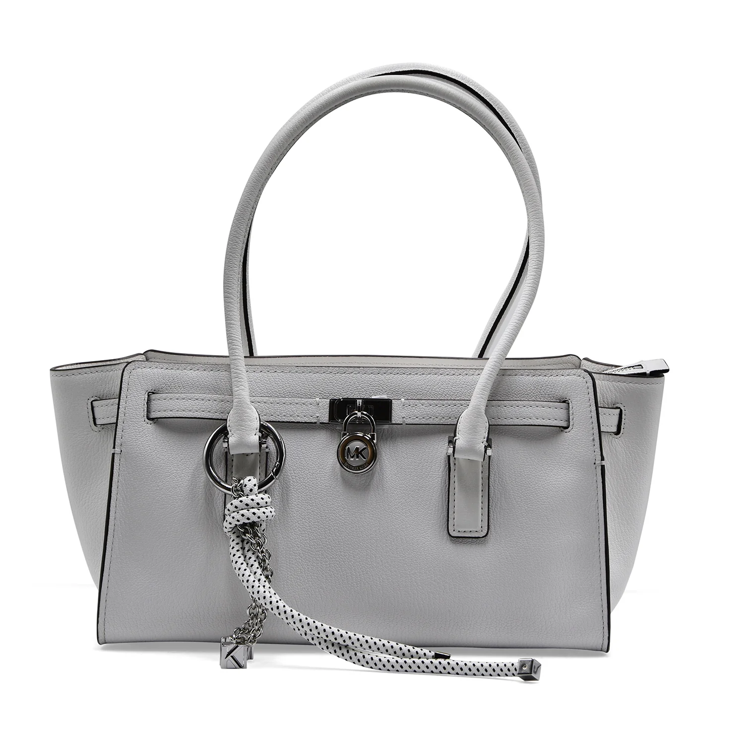 Borsa A Mano Michael Kors Donna Hamilton Moderne Optic White