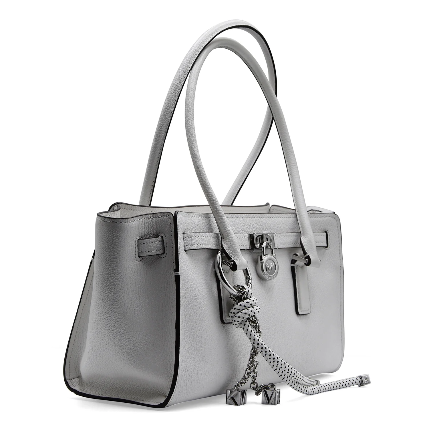 Borsa A Mano Michael Kors Donna Hamilton Moderne Optic White - Image 2