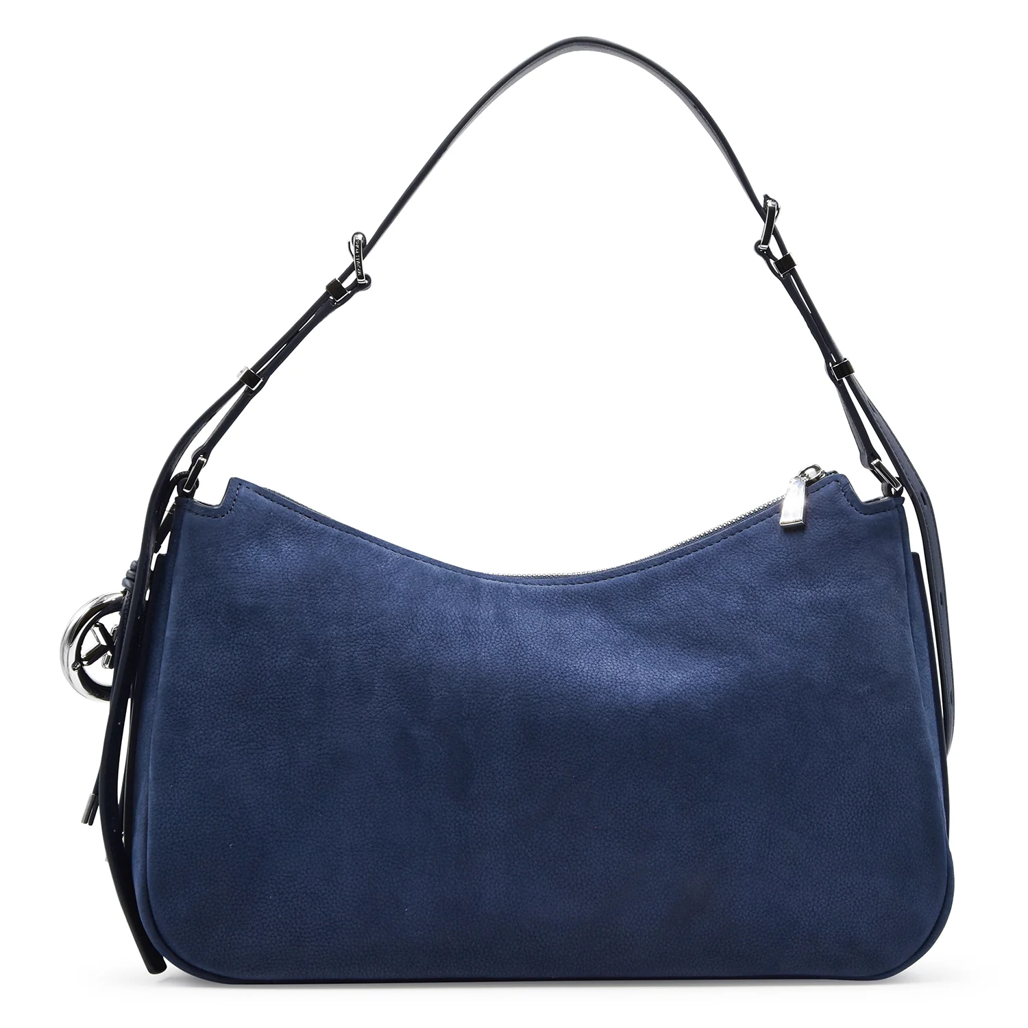 Borsa Donna Michael Kors Nolita Media Nabuk Blu Con Tracolla - Image 3