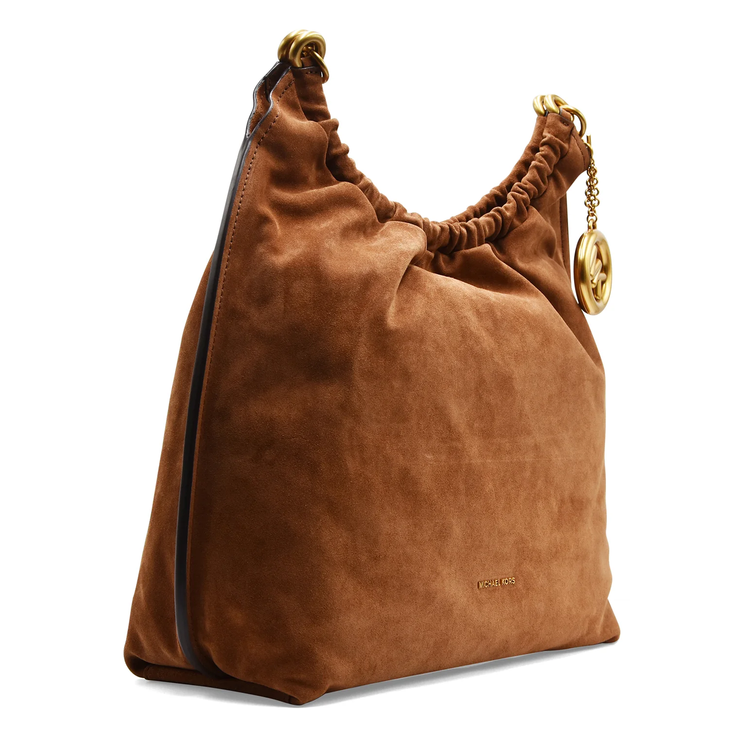 Borsa Michael Kors Shoulder Bag Indie In Pelle Luggage Marrone - Image 4