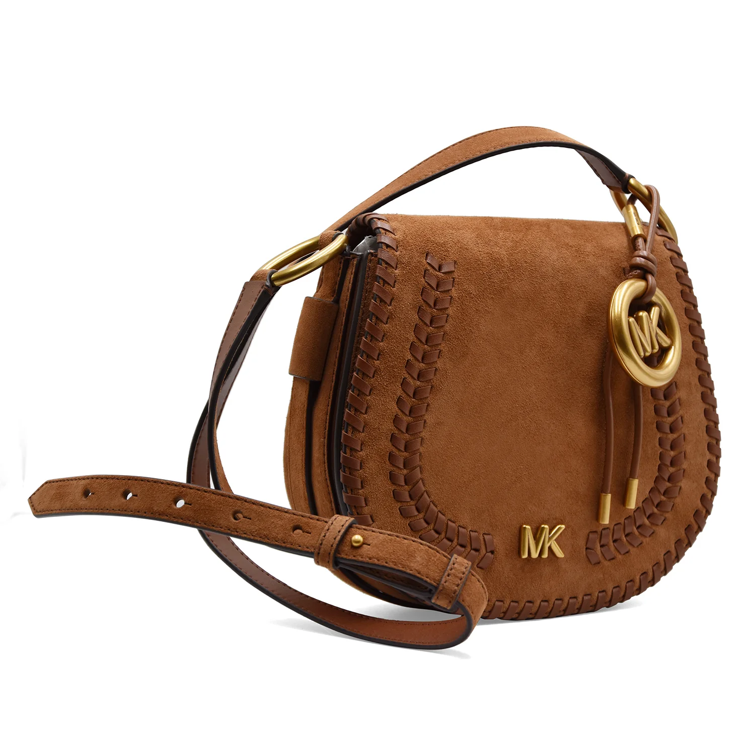 Borsa Donna Michael Kors JOSIE Cammello Vera Pelle Scamosciata - Image 2