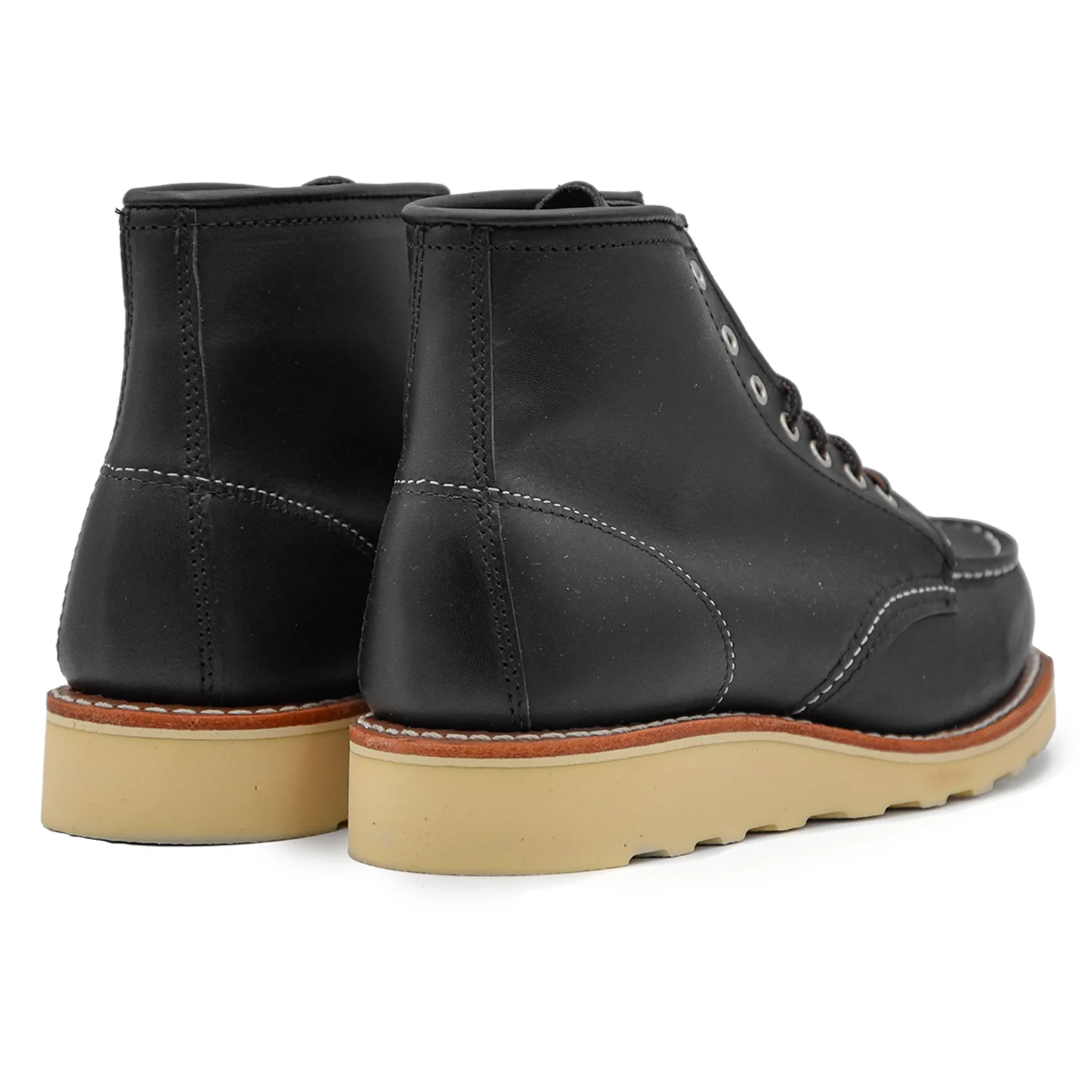 Polacchini Red Wing Donna Nero Ridisegnato Con Suola Morbida - Image 3
