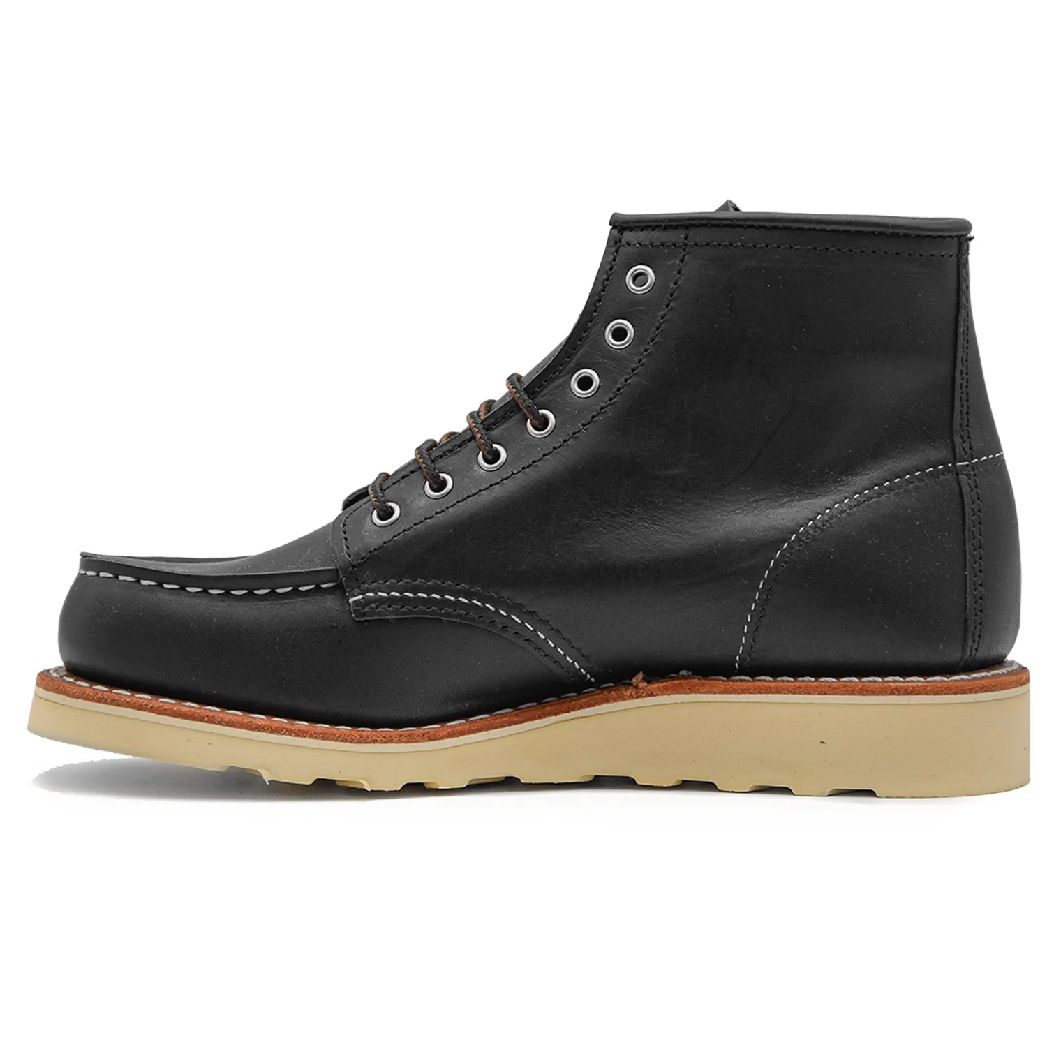 Polacchini Red Wing Donna Nero Ridisegnato Con Suola Morbida - Image 4