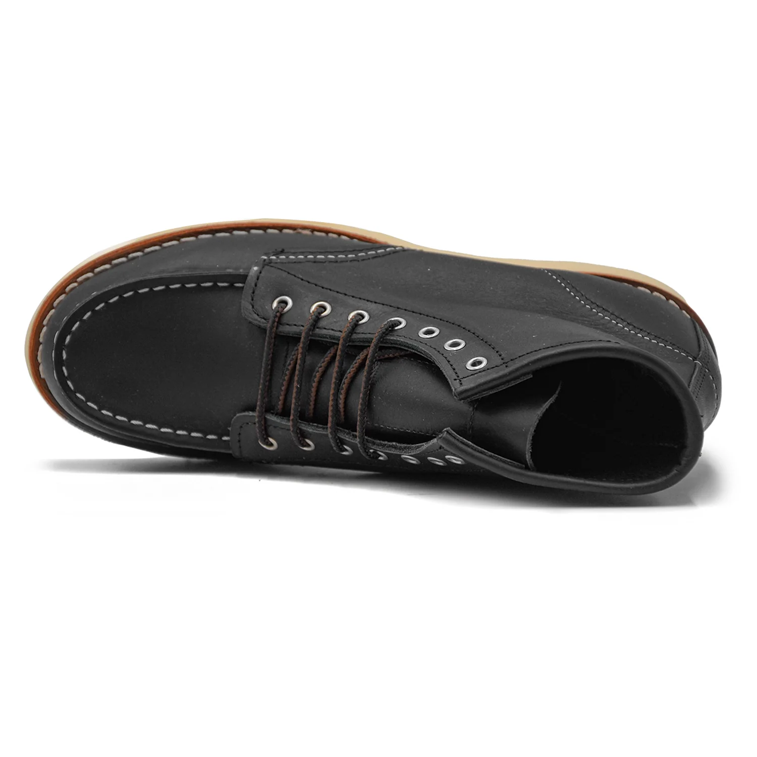 Polacchini Red Wing Donna Nero Ridisegnato Con Suola Morbida - Image 5