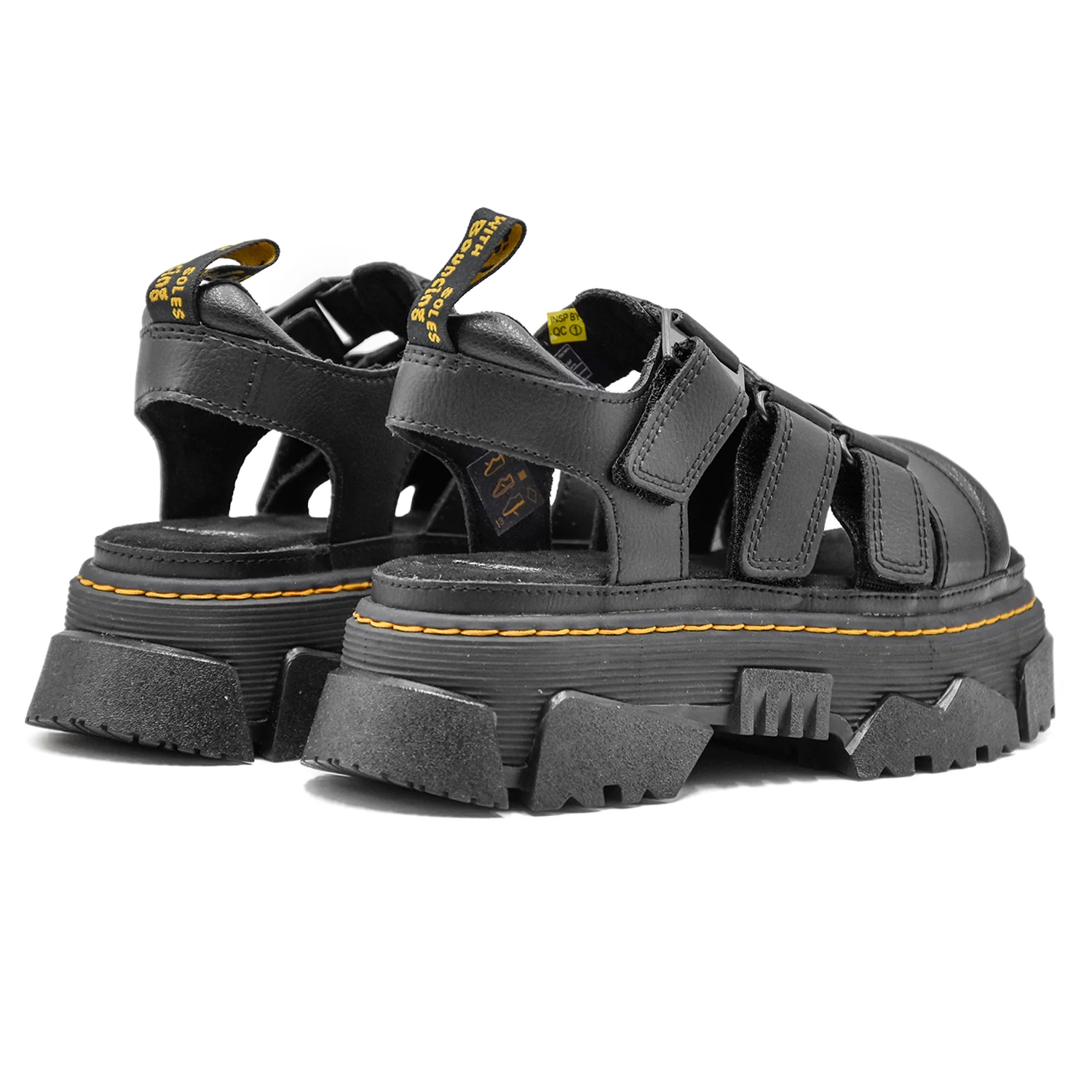 Sandali Dr. Martens Mattison 3S Donna In Chiave Moderna Nero - Image 4