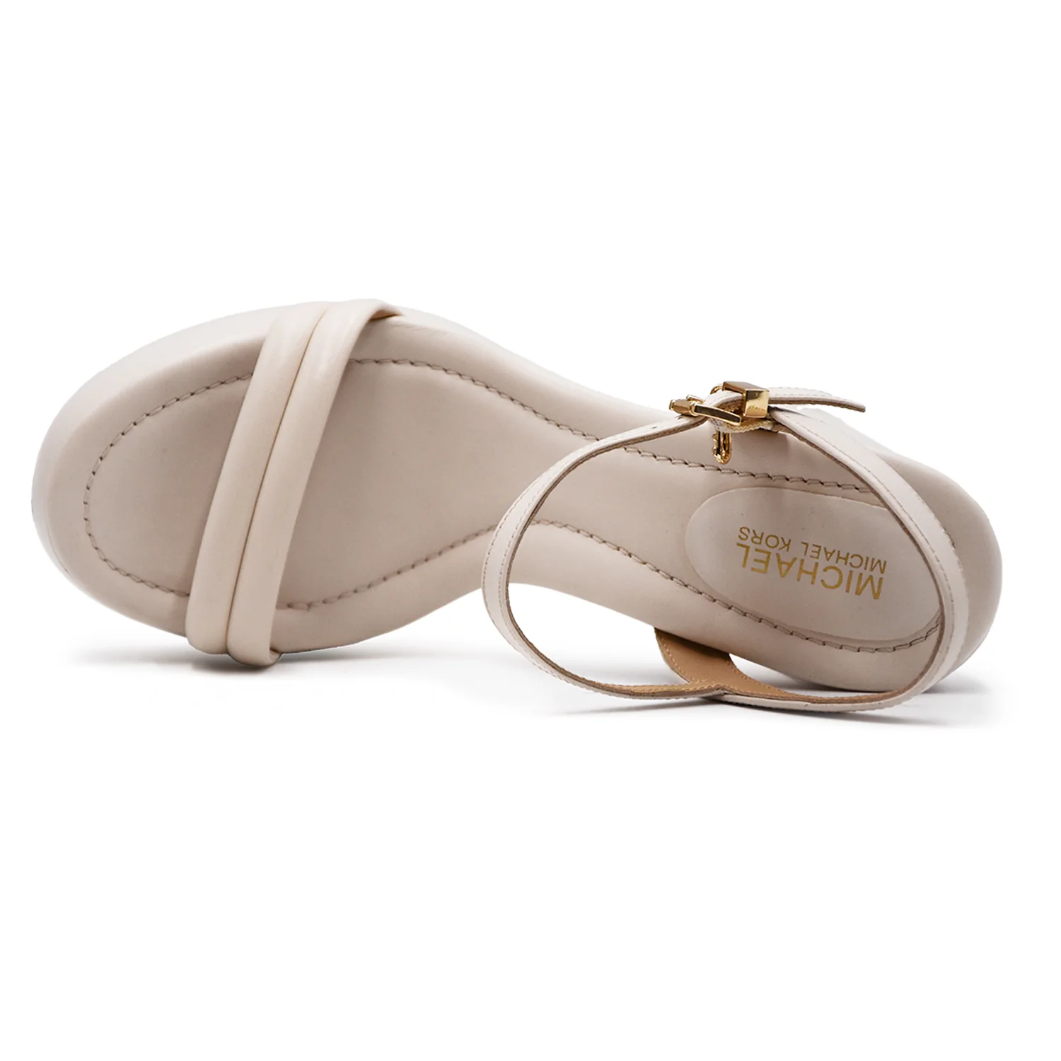 Sandali Michael Kors Crema Laci Platform Donna Eleganti Femminili - Image 5