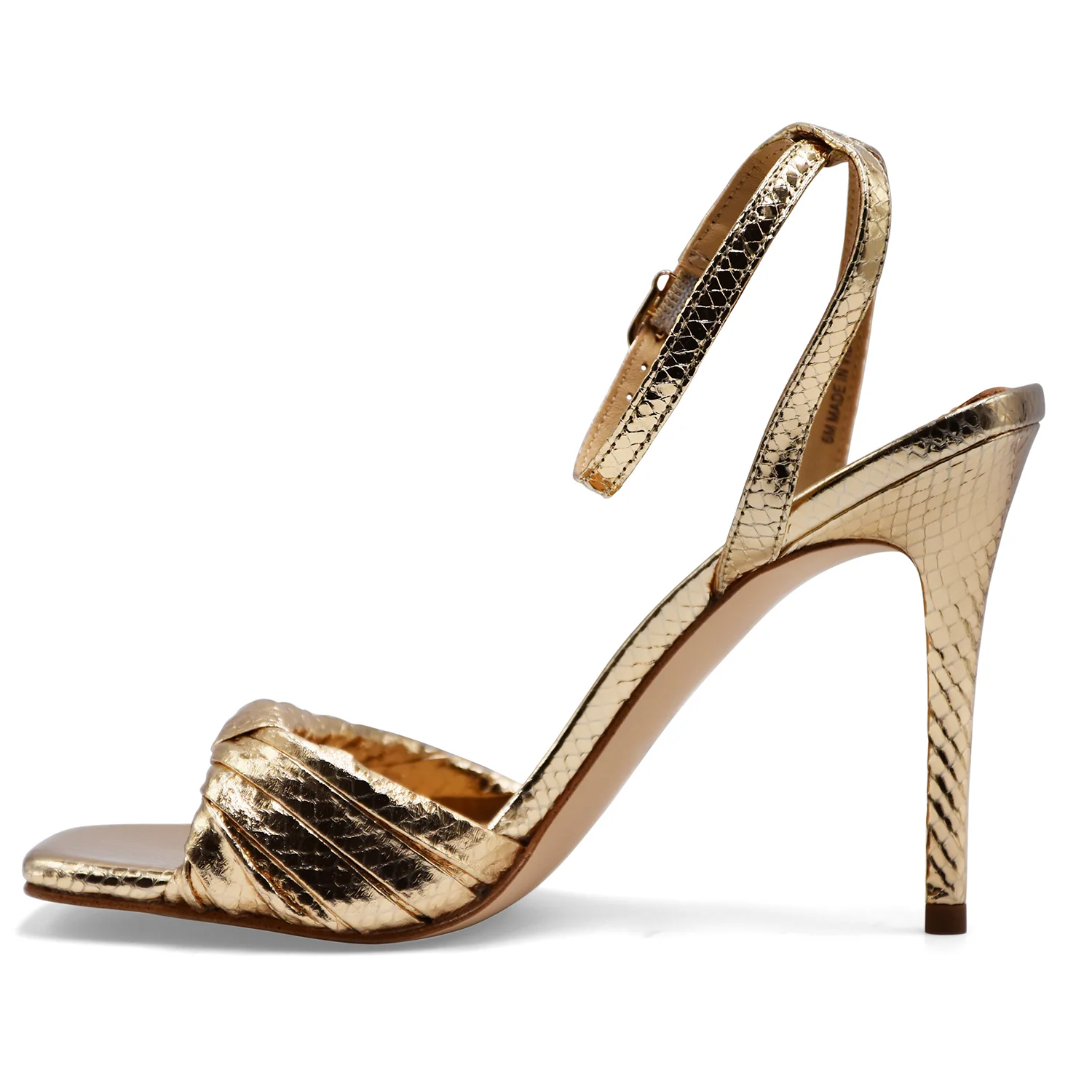 Sandali Michael Kors Donna Oro KIANA Con Dettaglio Intrecciato - Image 3