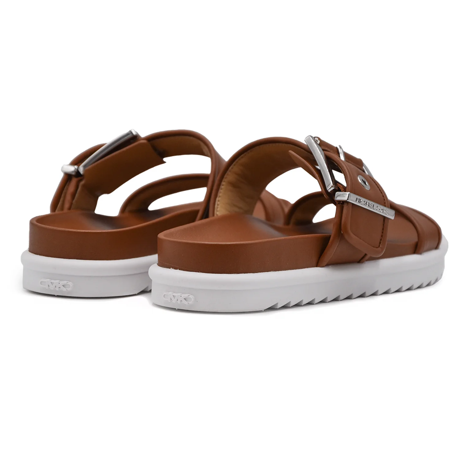 Sandali Michael Kors Cuoio Colby Modello Slip-On Donna - Image 3