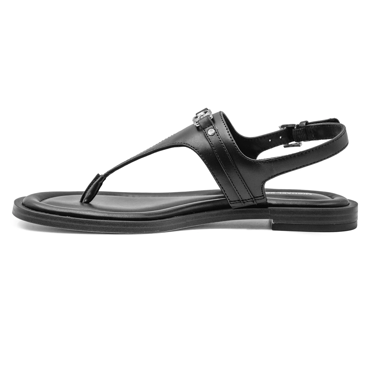 Sandali Infradito Michael Kors Donna Mandy Thong Nero In Pelle - Image 3