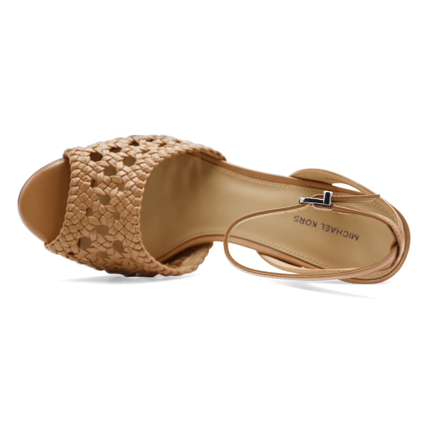 Sandali Donna Michael Kors Rosie Intrecciato Arachide Femminile - Image 3