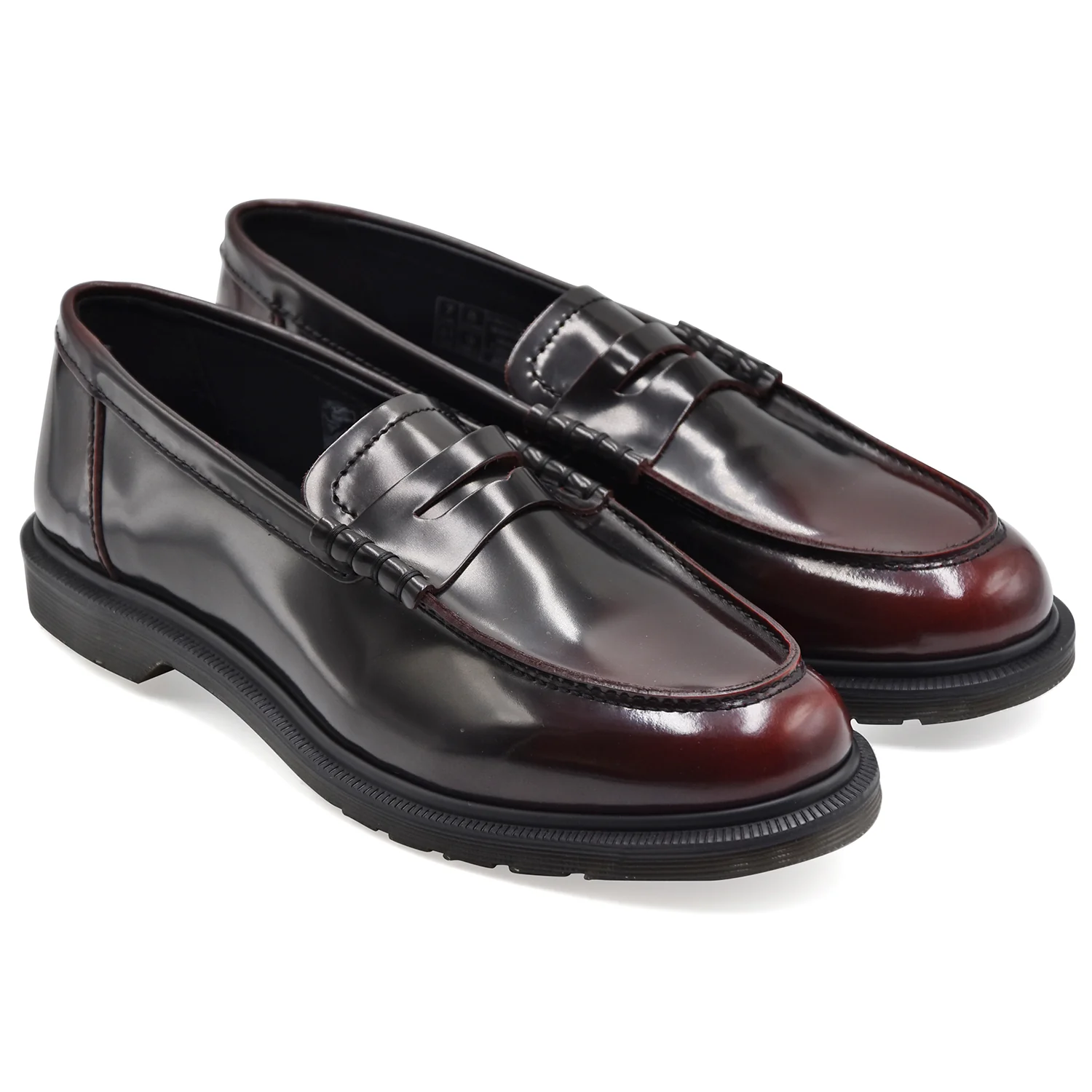 Mocassini Dr. Martens Mayfair Arcadia Cherry Red Linea Pulita - Image 2
