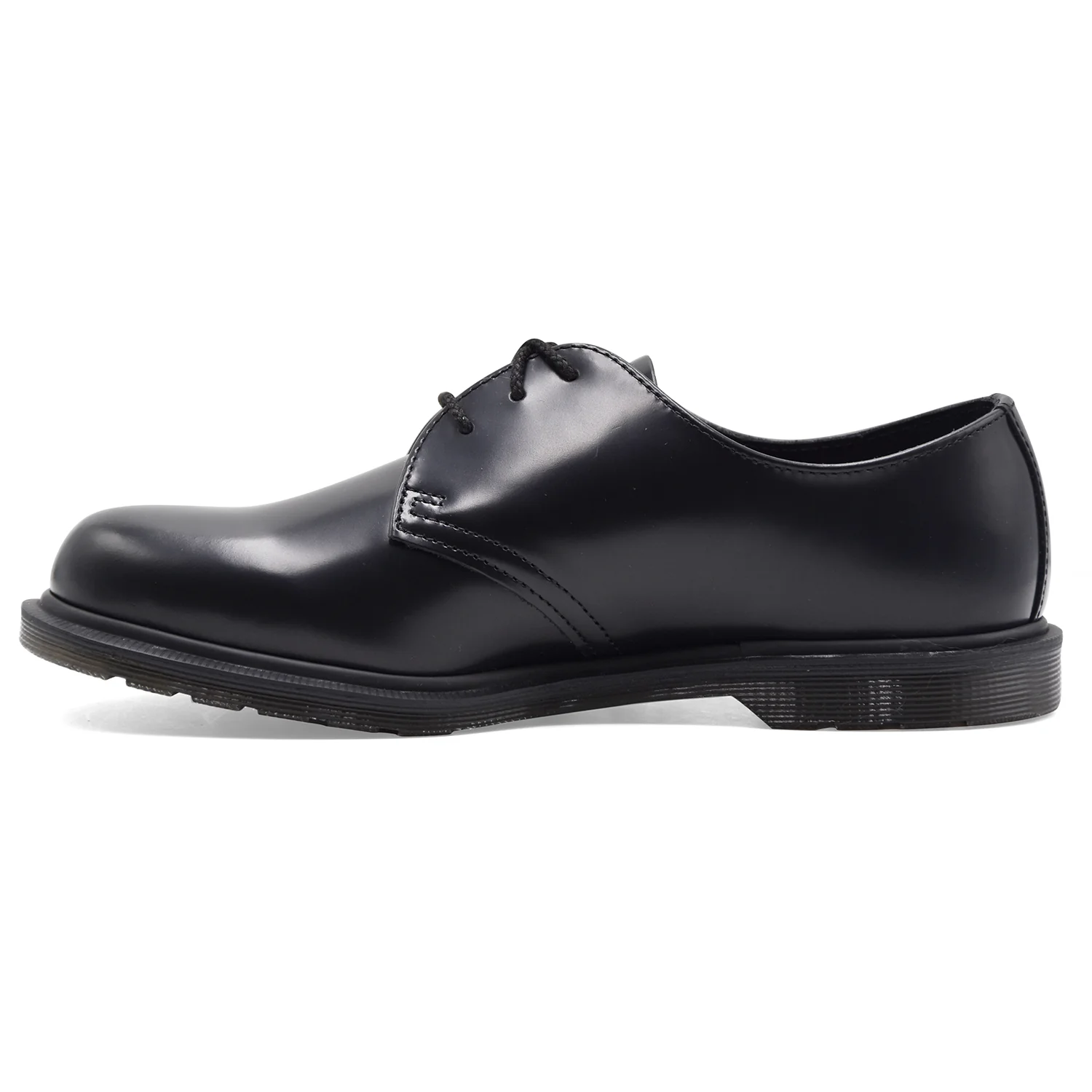 Allacciata Uomo Dr. Martens Mayfare 3 Eye Nero In Pelle Smooth - Image 4