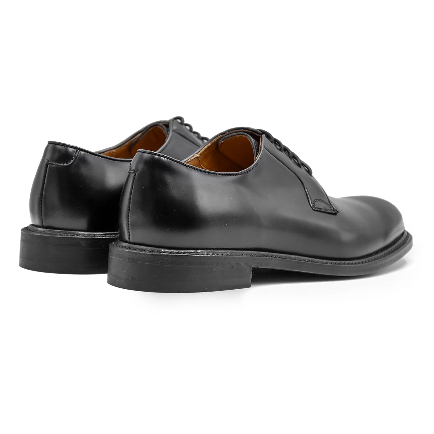 Stringate Berwick 1707 Nero Lama Liscia In Pelle Lucida Uomo - Image 5