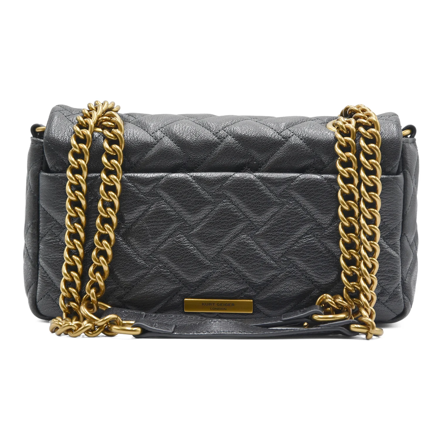 Borsa Donna Kurt Geiger Pimlico Nero Lavorazione Trapuntata - Image 3