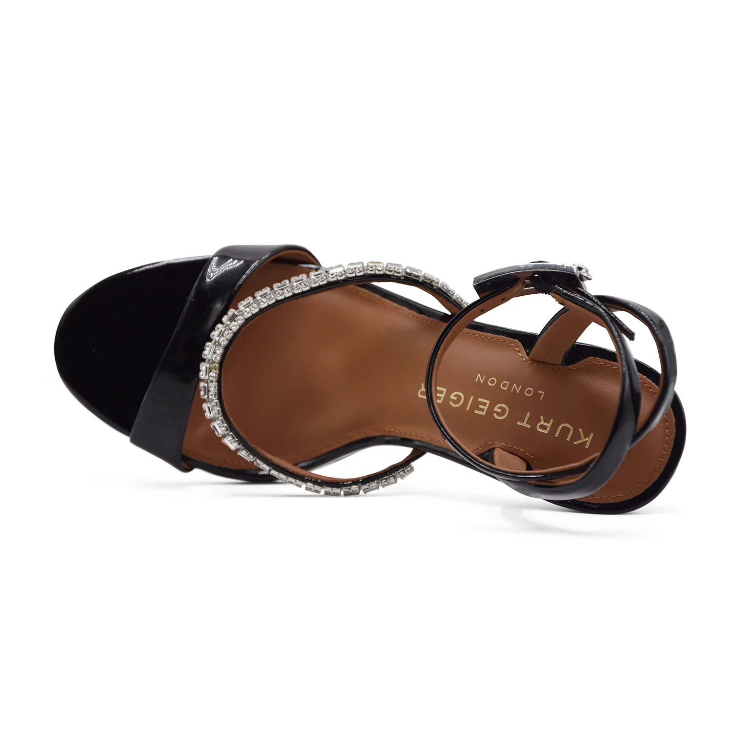 Sandali Kurt Geiger Crystal Strap 90 Donna Nero Serate Speciali - Image 5