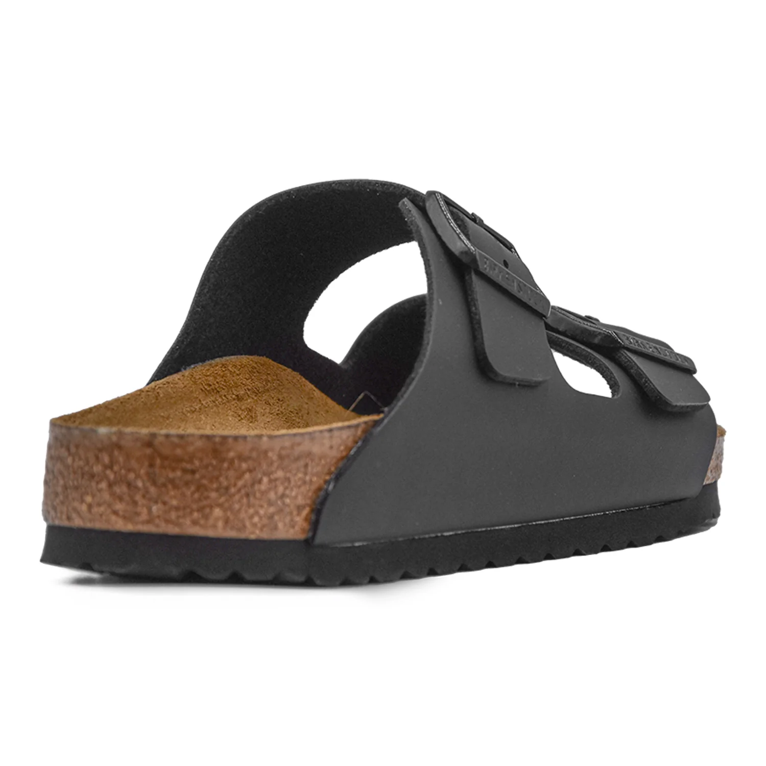 Birkenstock Arizona Nero Uomo In Materiale Birko Flor Suola Eva - Image 4