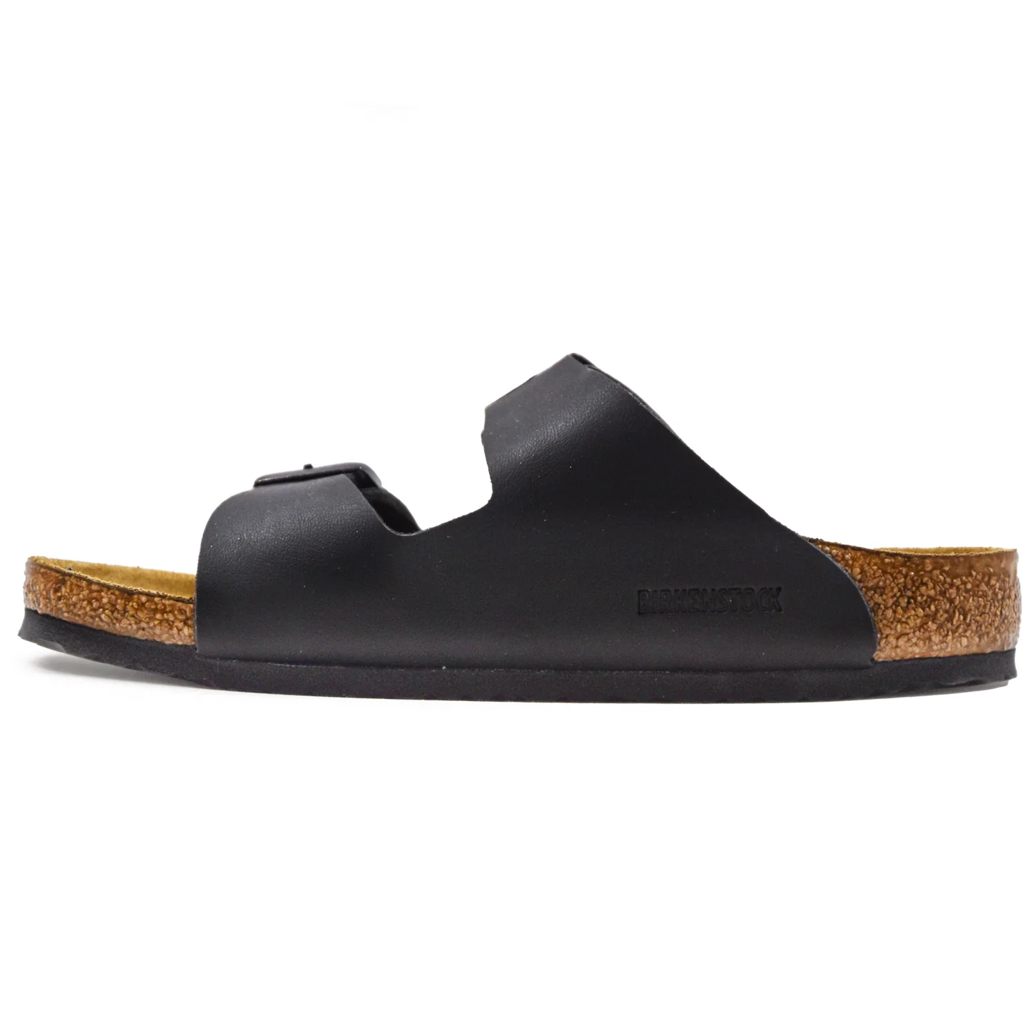 Birkenstock Bambino Sandali Arizona Nero Con Bordo Accentuato - Image 3