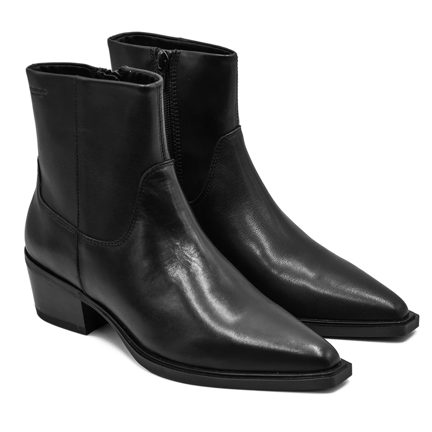Stivaletti Vagabond Kelsey Nero Design Ispirazione Western Donna - Image 2