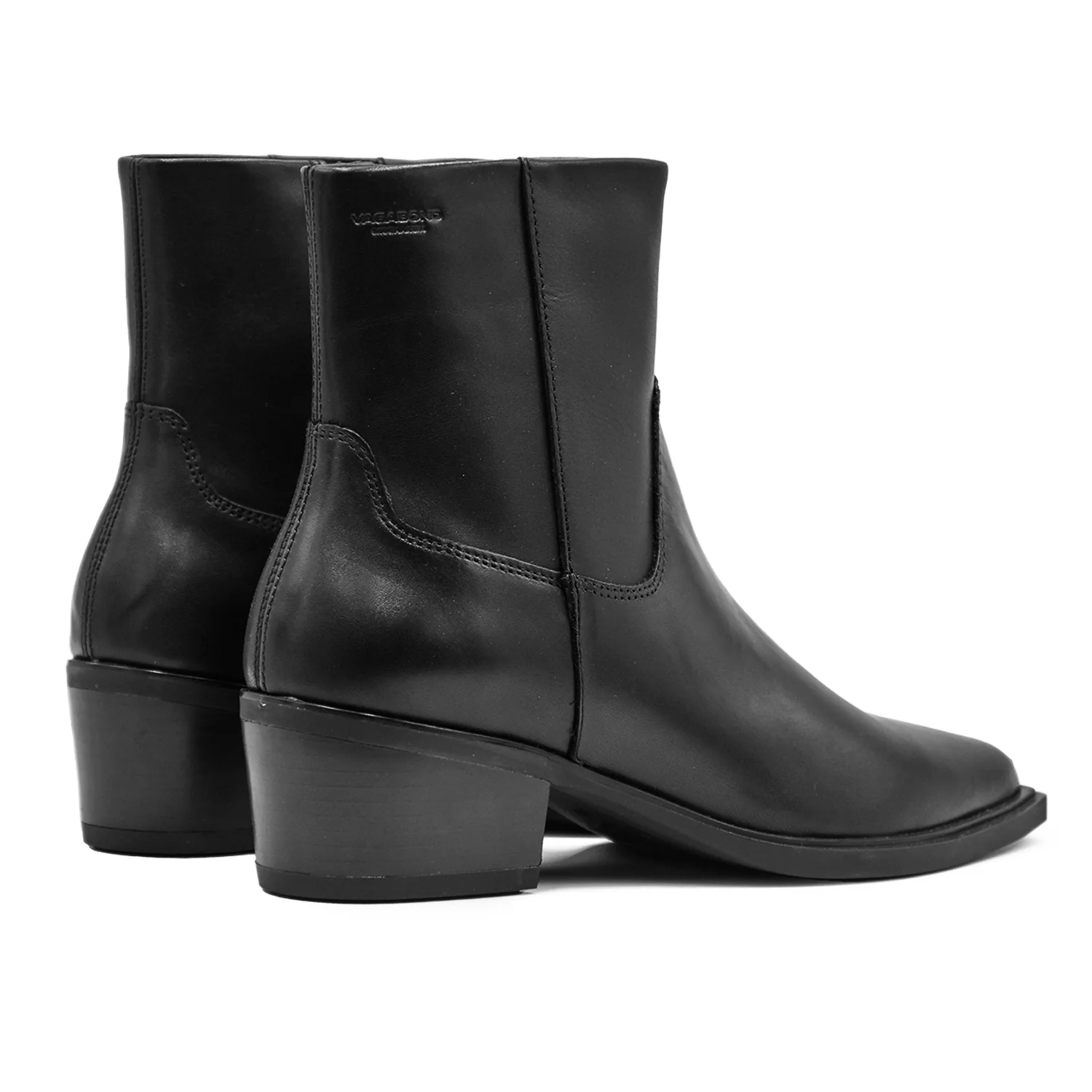 Stivaletti Vagabond Kelsey Nero Design Ispirazione Western Donna - Image 3