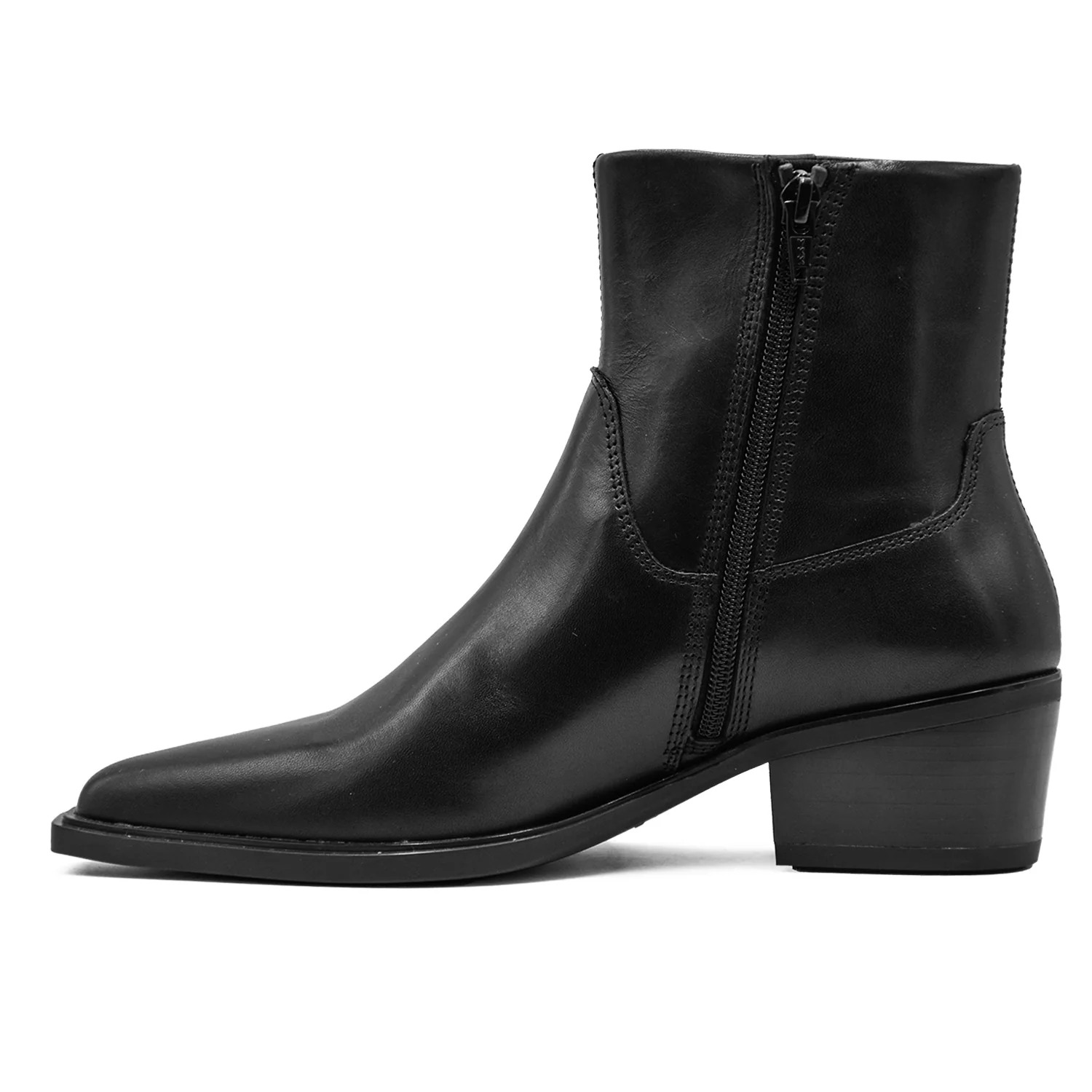 Stivaletti Vagabond Kelsey Nero Design Ispirazione Western Donna - Image 4