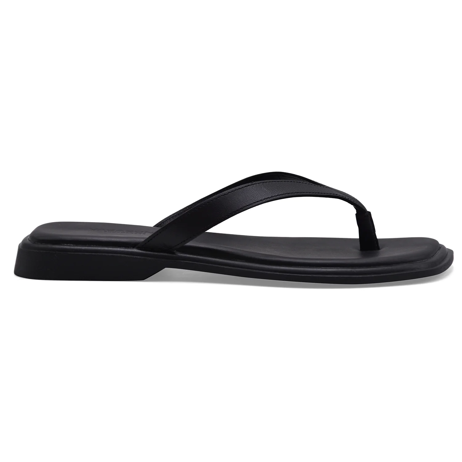 Sandali Infradito Donna Vagabond Izzy Pelle Nera Linea Minimal