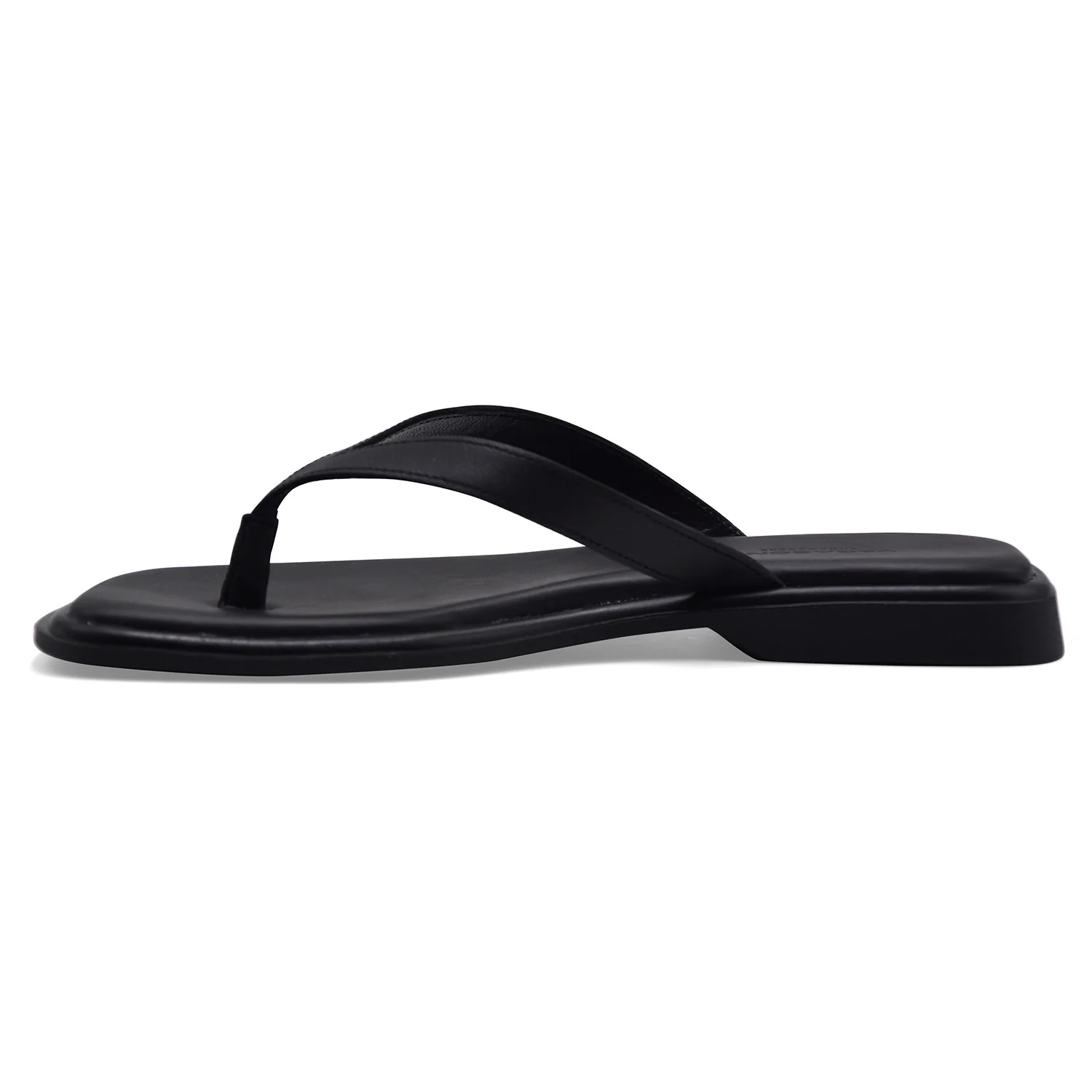 Sandali Infradito Donna Vagabond Izzy Pelle Nera Linea Minimal - Image 4
