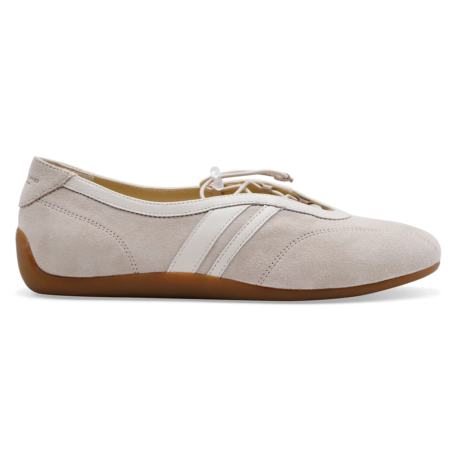 Sneakers Ballerina Vagabond Donne HOLLIE In Vero Camoscio Beige