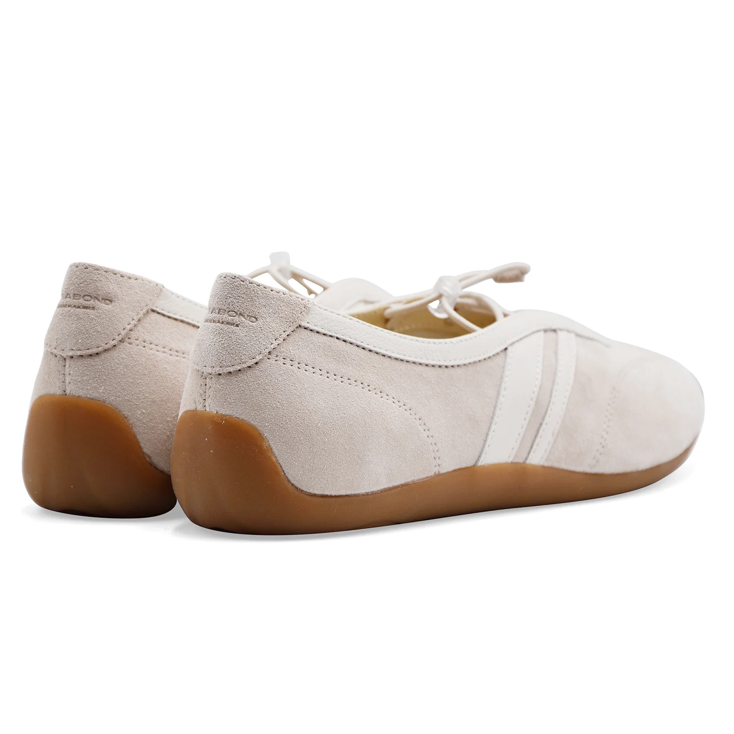 Sneakers Ballerina Vagabond Donne HOLLIE In Vero Camoscio Beige - Image 5
