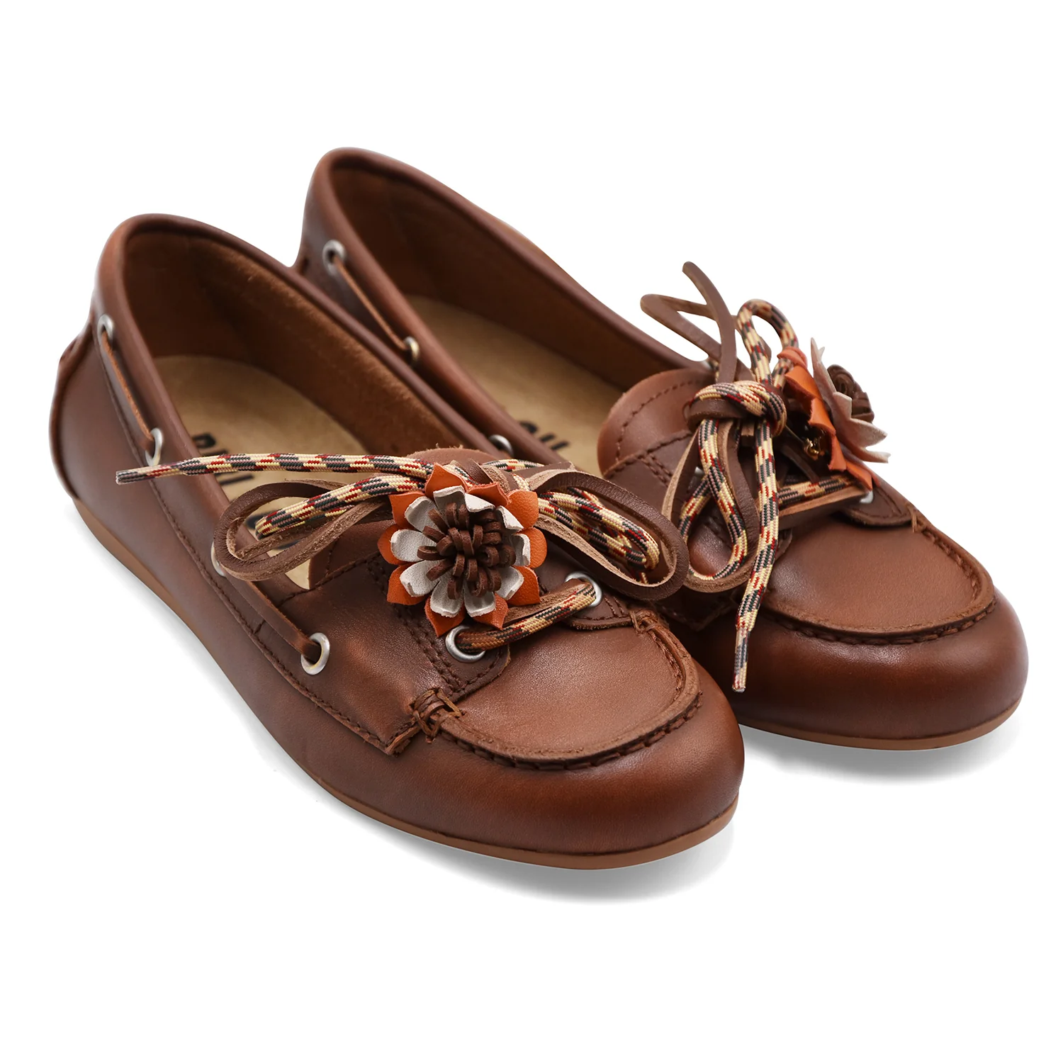 Scarpe Da Barca Bibi Lou Donna TANA LOAFER In Pelle Color Cuoio - Image 2