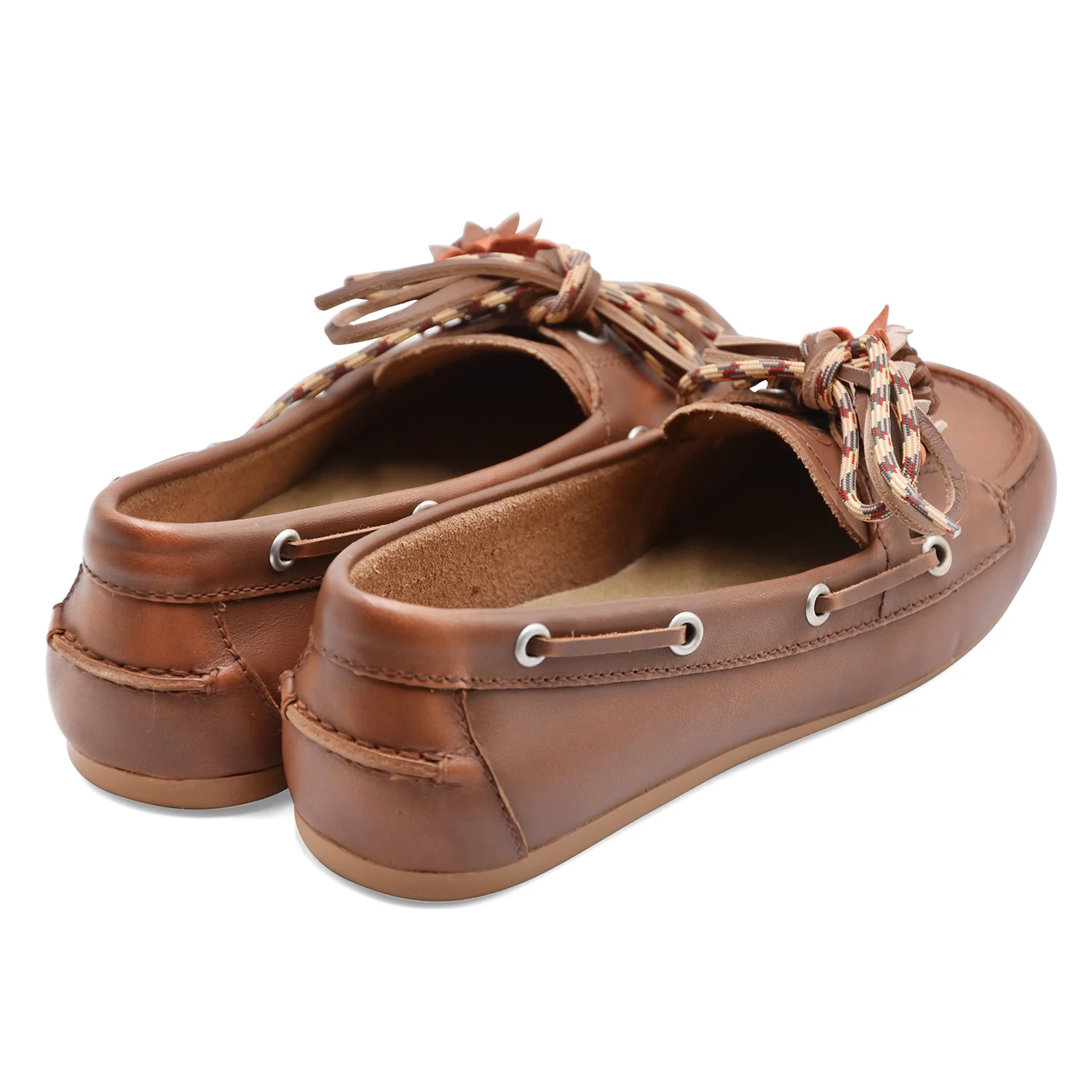 Scarpe Da Barca Bibi Lou Donna TANA LOAFER In Pelle Color Cuoio - Image 3
