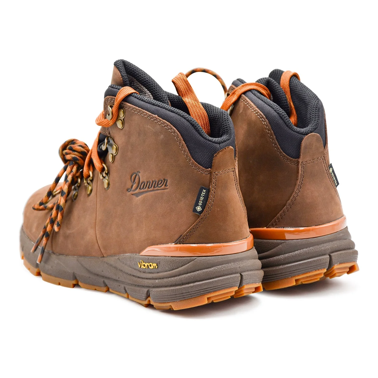 Allacciate Pedula Danner Uomo 62293 Marrone Goretex Waterproof - Image 4