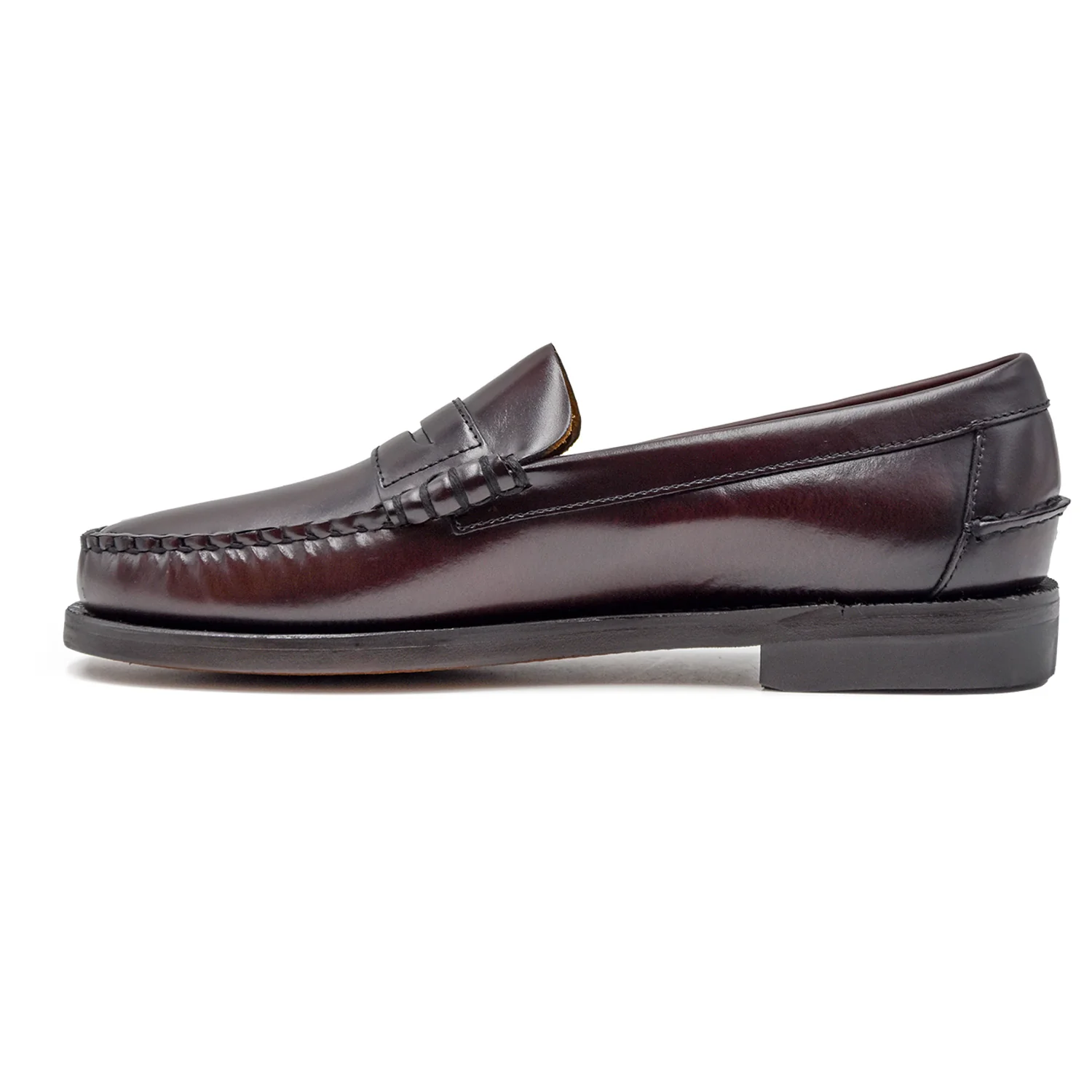 Sebago Mocassini Uomo Classic Dan Brown Burgundy In Pelle - Image 3