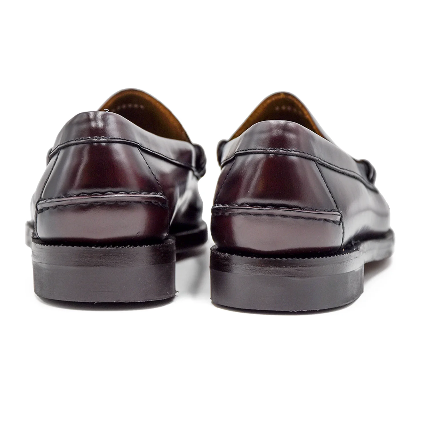 Sebago Mocassini Uomo Classic Dan Brown Burgundy In Pelle - Image 5