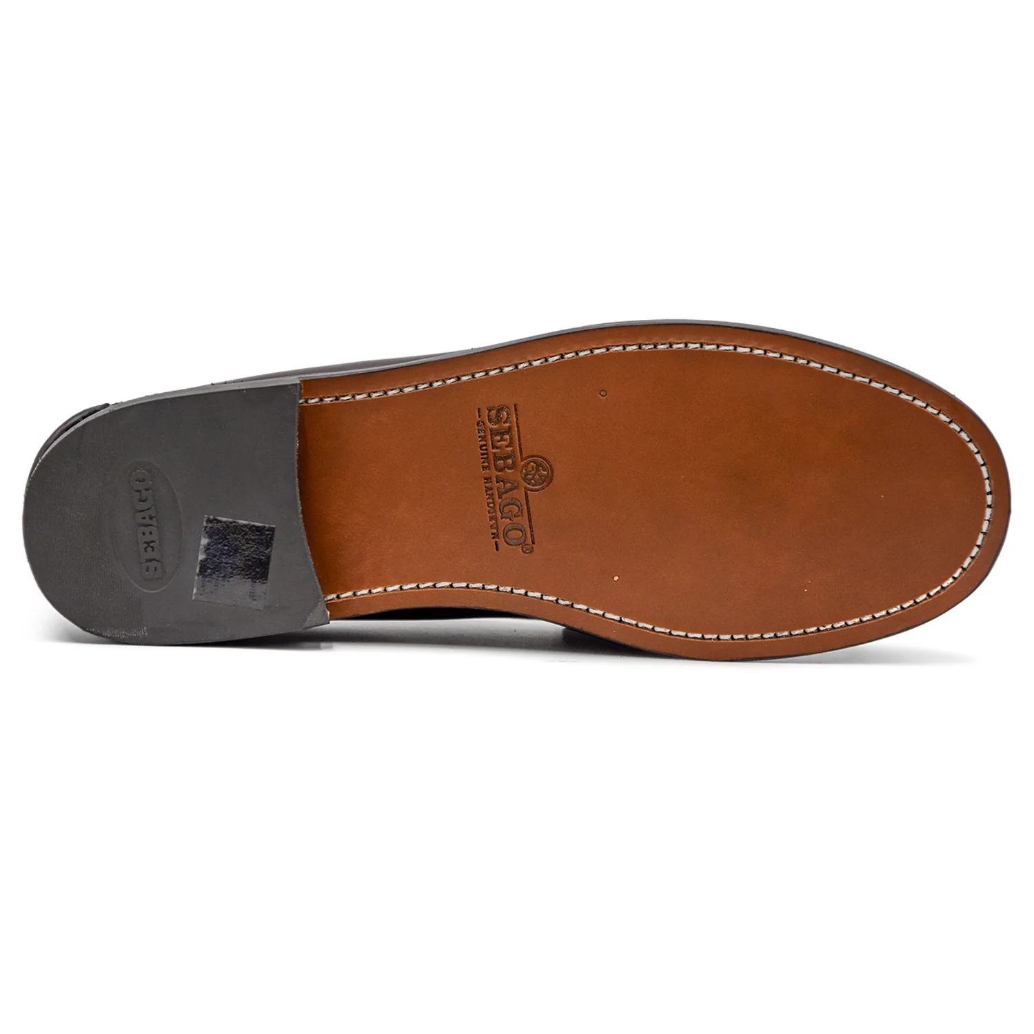 Sebago Mocassini Uomo Classic Dan Brown Burgundy In Pelle - Image 6