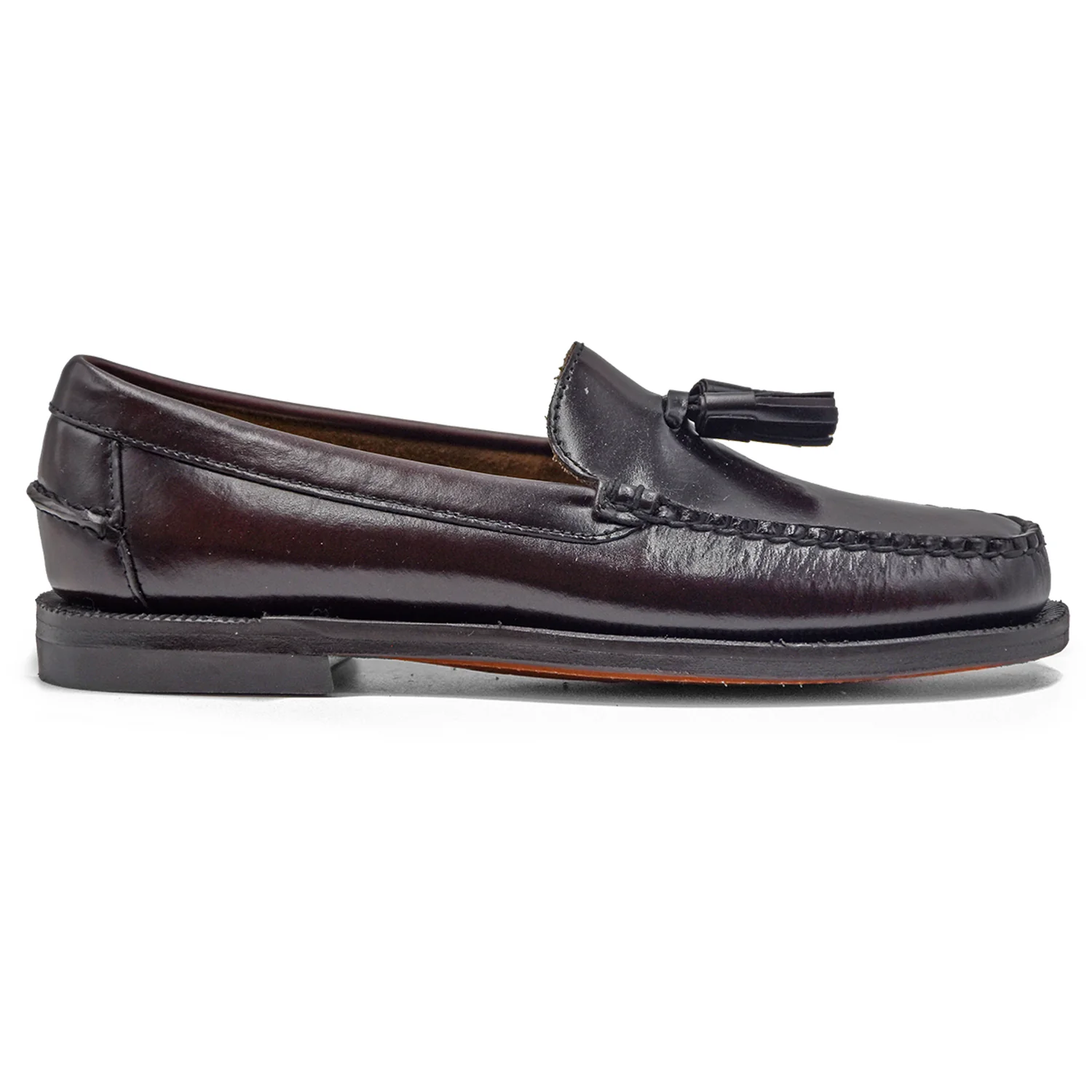 Mocassini Sebago Classic Will Donna Bordeaux Eleganti Nappine