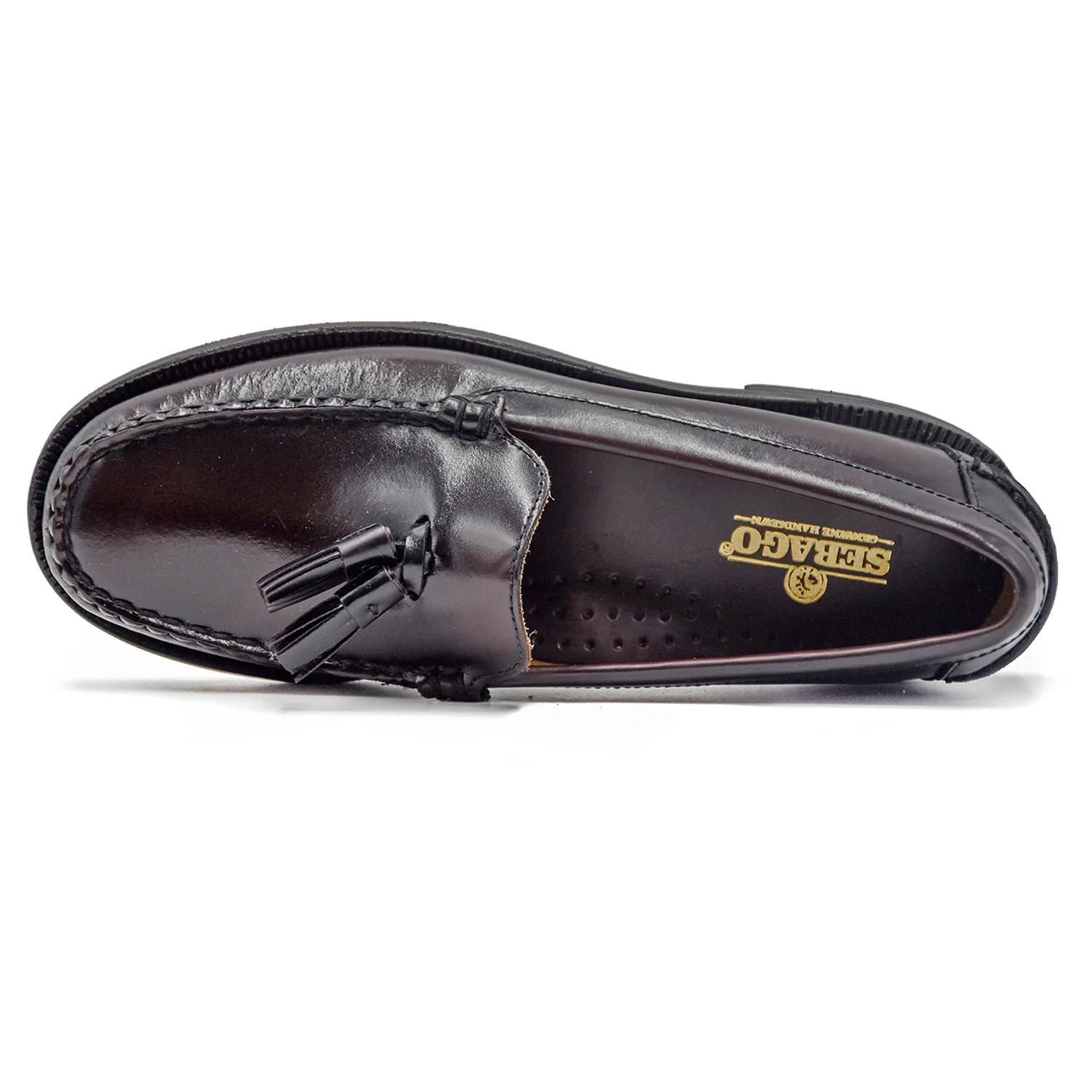 Mocassini Sebago Classic Will Donna Bordeaux Eleganti Nappine - Image 2